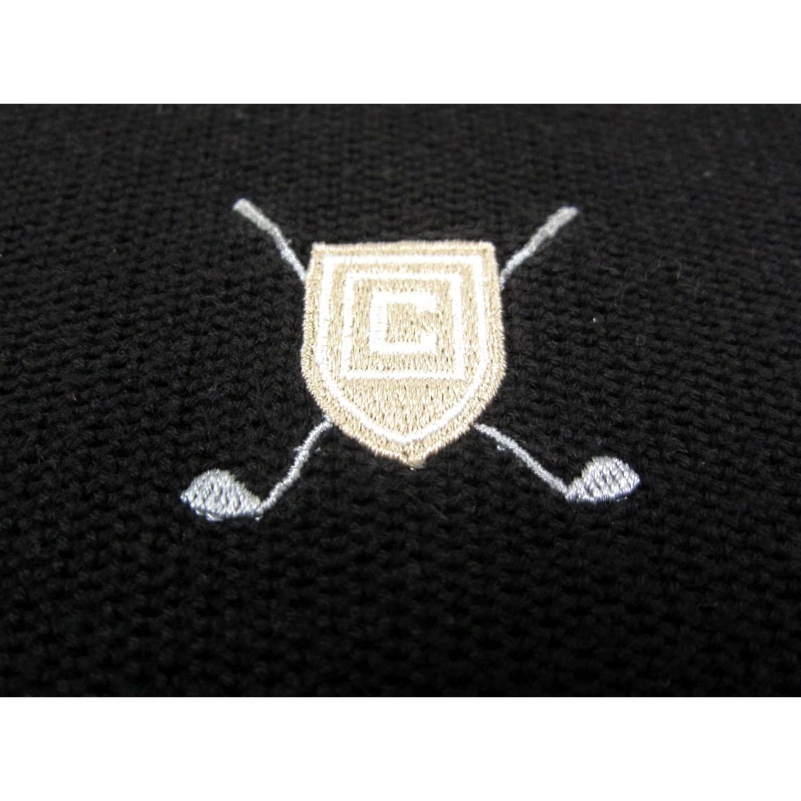 Chaps Chaps Sweater Mens XL Black V-Neck Pullover Knit 90s USA Classic Preppy Golf Size US XL / EU 56 / 4 - 3 Thumbnail