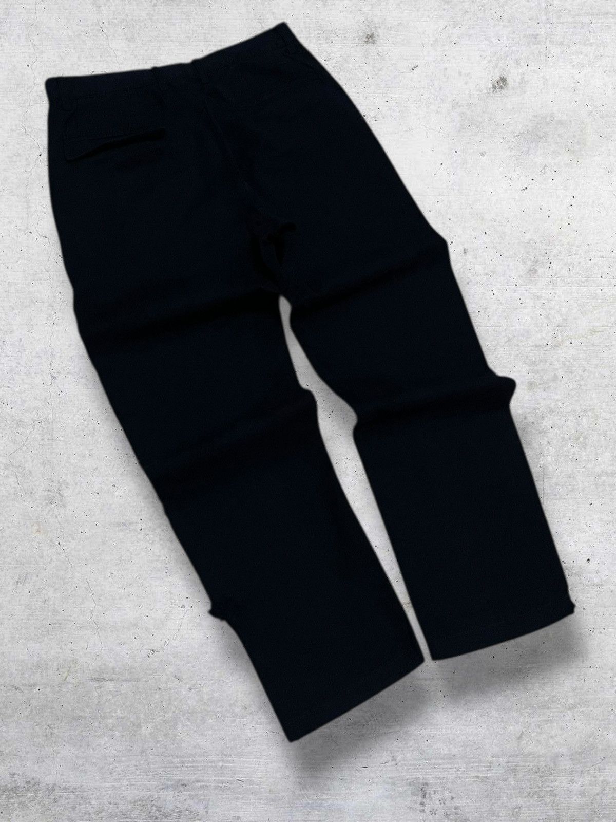 Yohji Yamamoto VINTAGE YOHJI YAMAMOTO JAPAN DESIGNER 90S DISTRESSED PANT Size US 29 - 9 Thumbnail