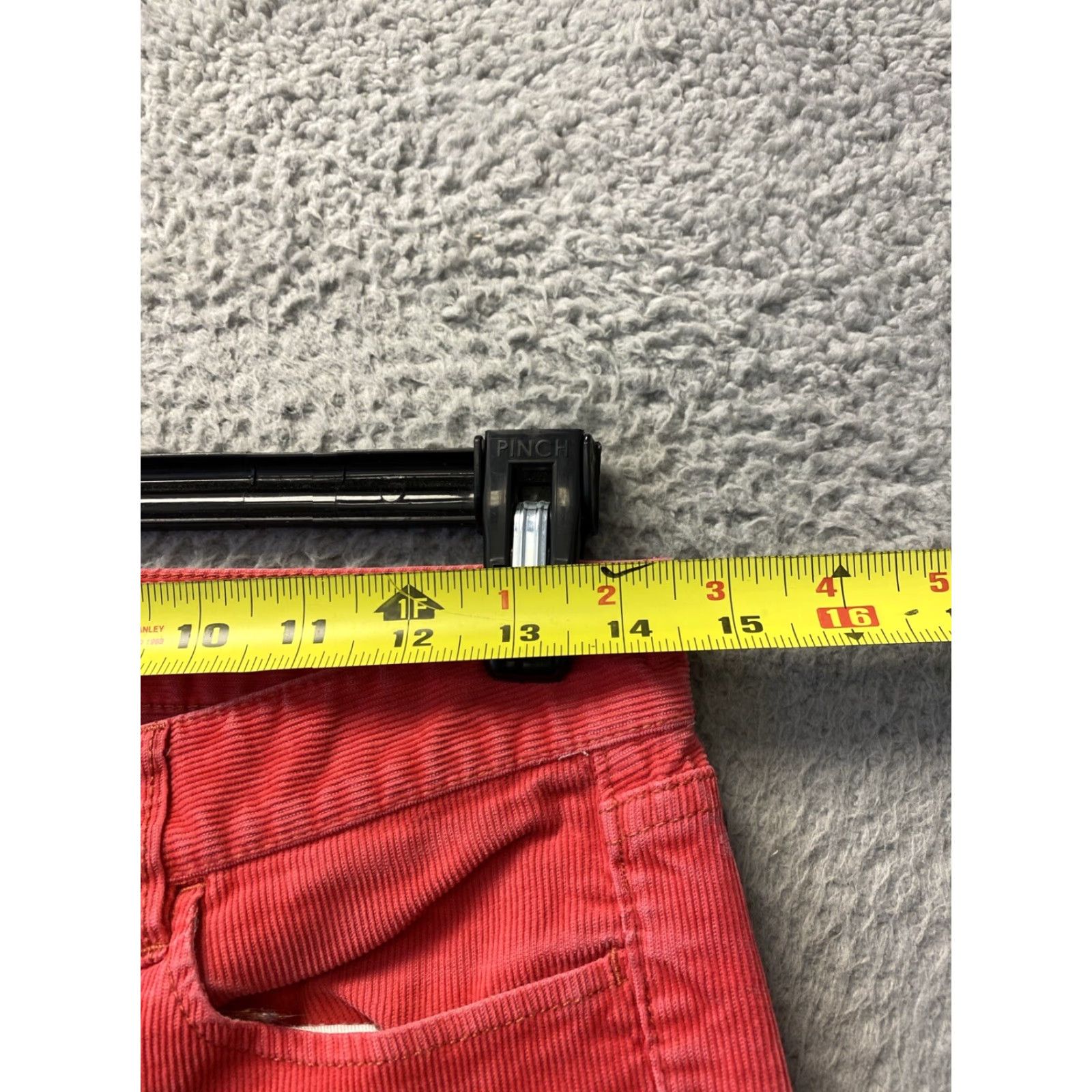 Vintage J Crew Pants 27S Corduroy Modern Straight Deep Pink Straight Stretch 118-8 Size 27" / US 4 / IT 40 - 4 Thumbnail