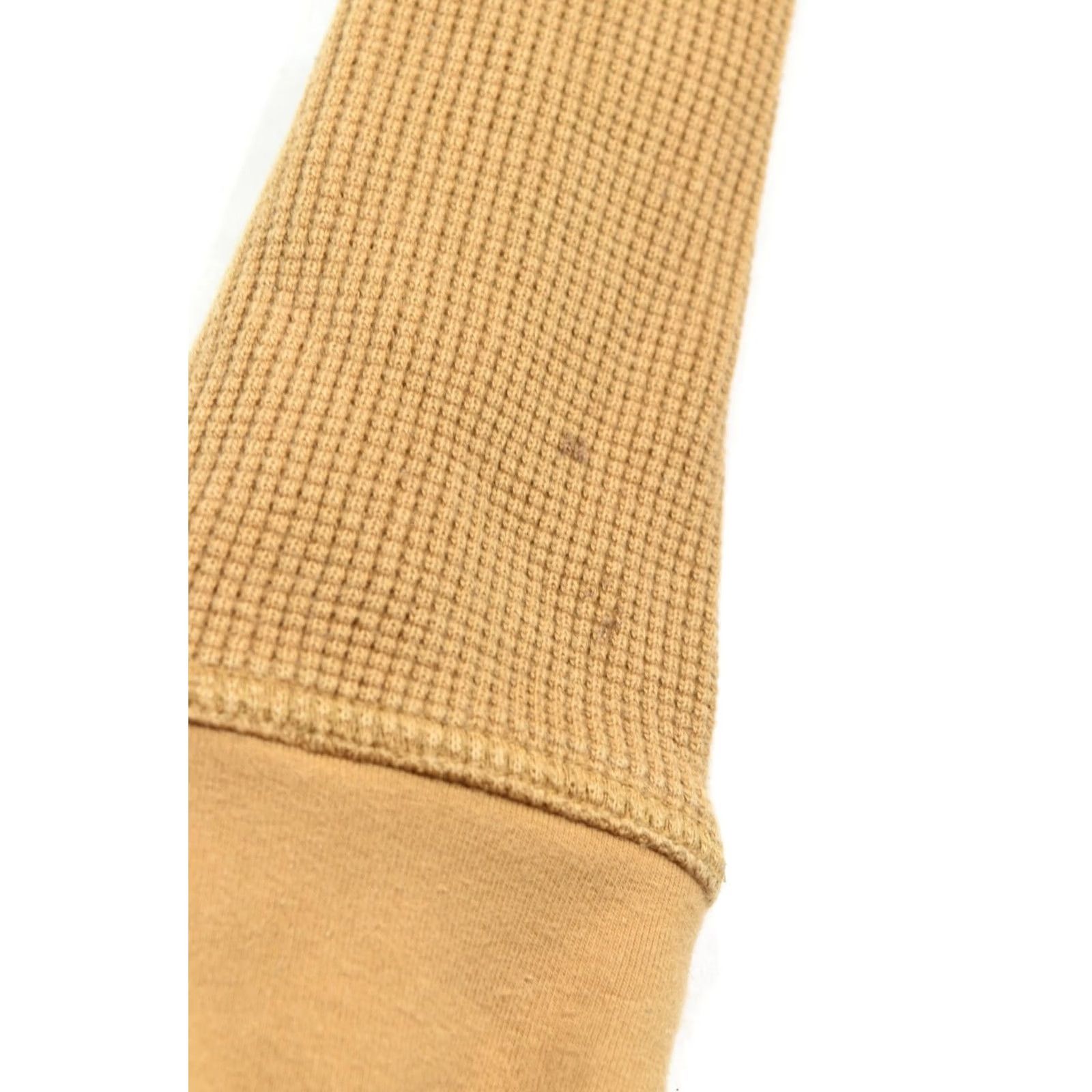 Vintage LL Bean Signature Waffle Knit Thermal Shirt Mens XL Tan Long Sleeve Slim Fit Size US XL / EU 56 / 4 - 7 Thumbnail