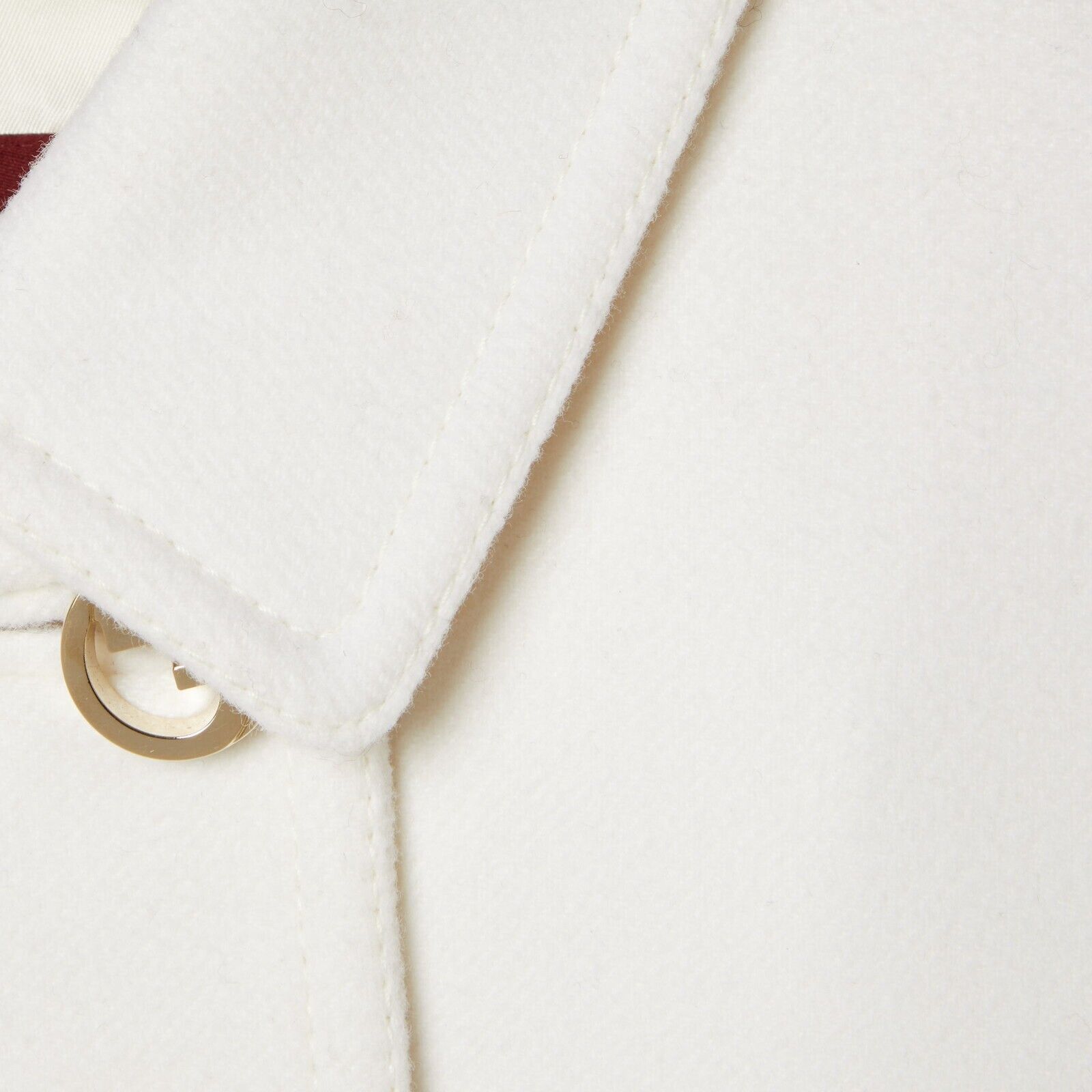 Gucci Gucci $3700 Wool White Coat New And Authentic IT 42 Size M / US 6-8 / IT 42-44 - 2 Thumbnail