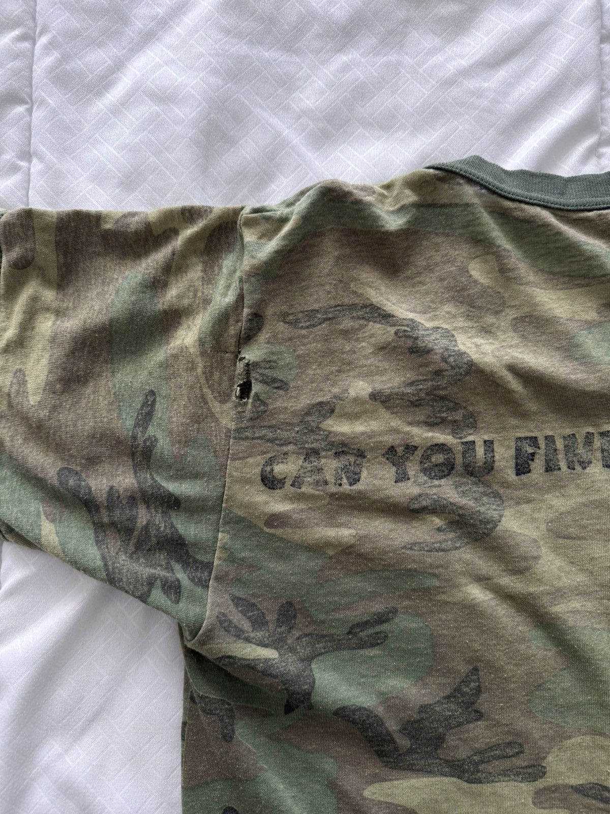 Vintage Thrashed Vintage Camo Tee Size US S / EU 44-46 / 1 - 6 Thumbnail