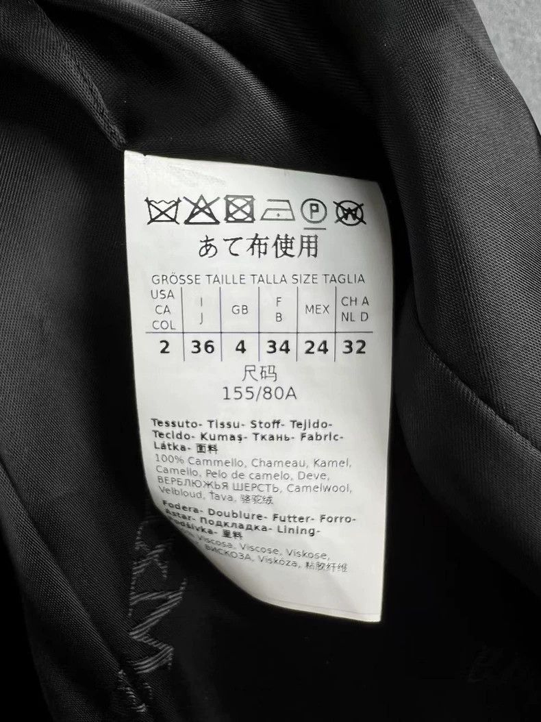 Max Mara Max Mara Black MANUELA coat coat Size M / US 6-8 / IT 42-44 - 4 Thumbnail