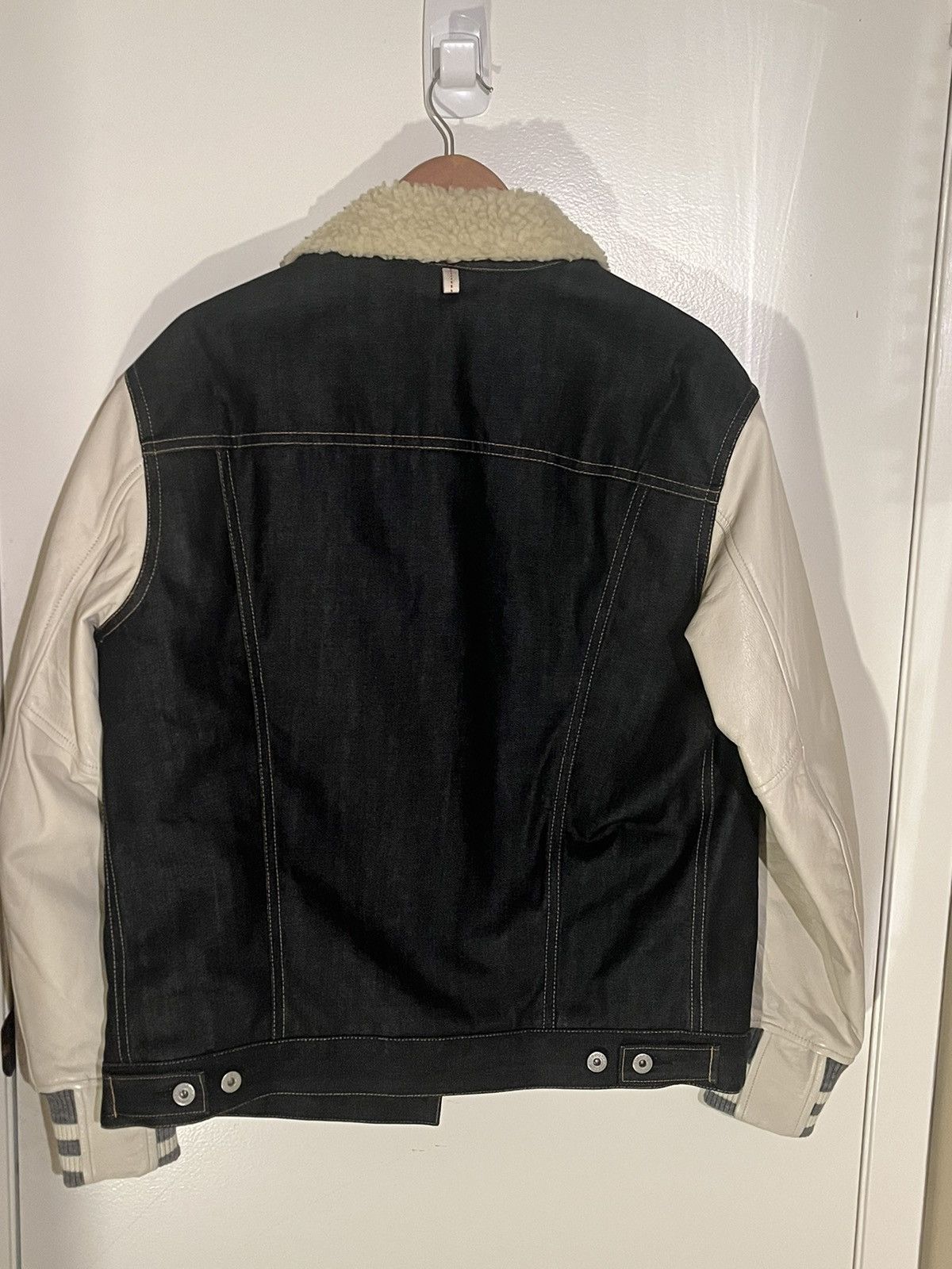 Comme des Garcons × Junya Watanabe × Levi's Junya Watanabe Man x Levi’s Shearling Denim Jacket Size US XL / EU 56 / 4 - 3 Thumbnail
