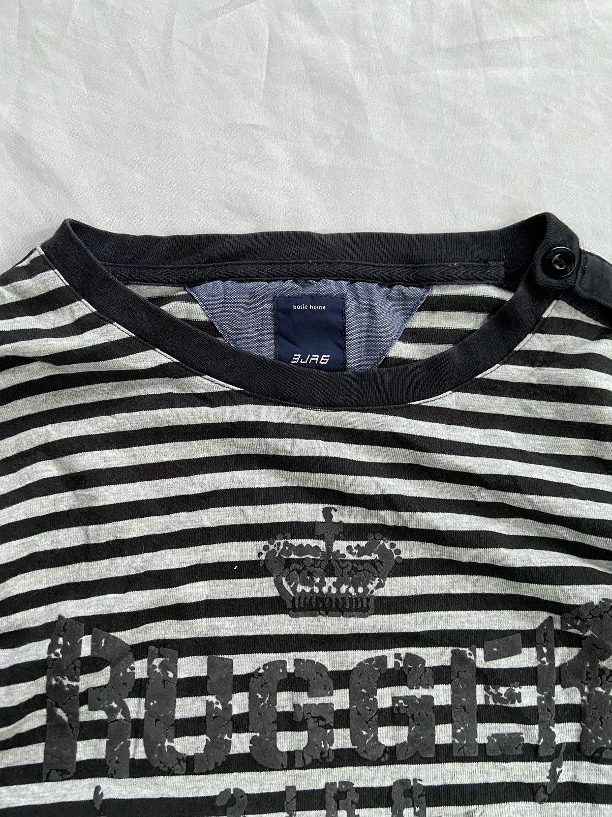 PPFM RUGGER BASIC HOUSE 3.J.R.6 STRIPED DOULE LAYER LONG SLEEVE Size US M / EU 48-50 / 2 - 13 Thumbnail