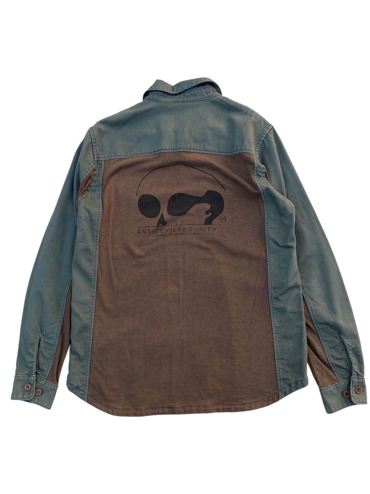 Undercover Vintage Undercover Antil Devil Jacket Shirt Button Up Size US S / EU 44-46 / 1 - 2 Thumbnail