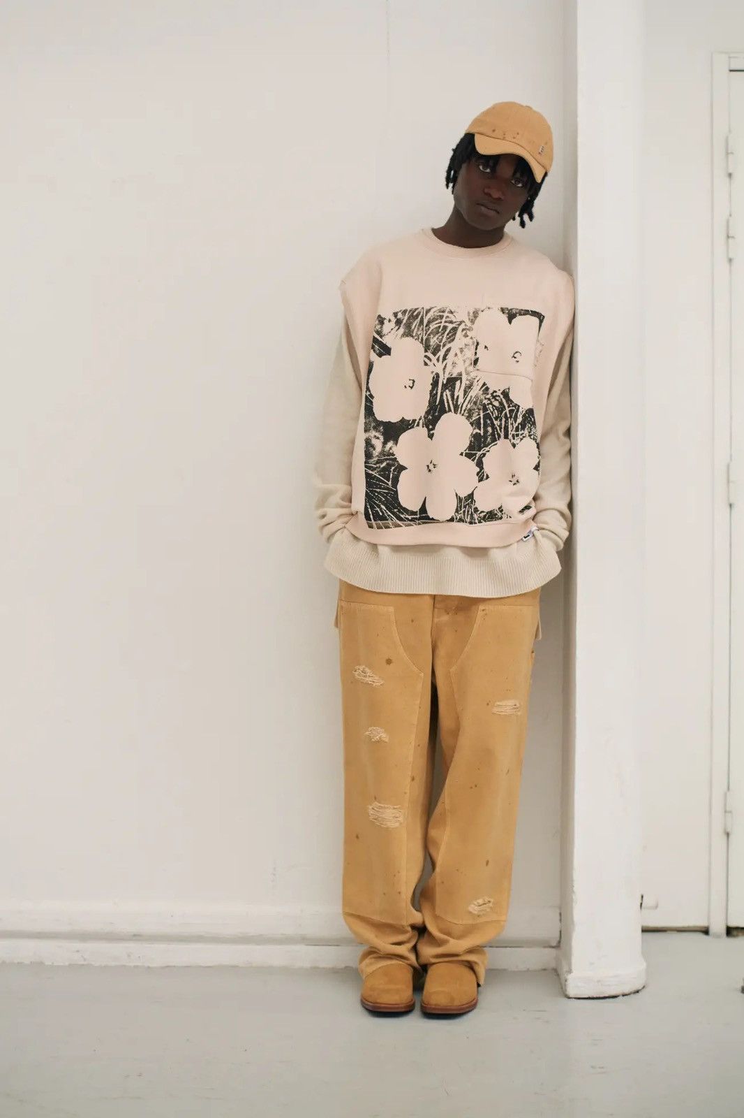 Etudes Etudes Studio 25SS Distressed Loose Carpenter Pants Size US 30 / EU 46 - 15 Thumbnail