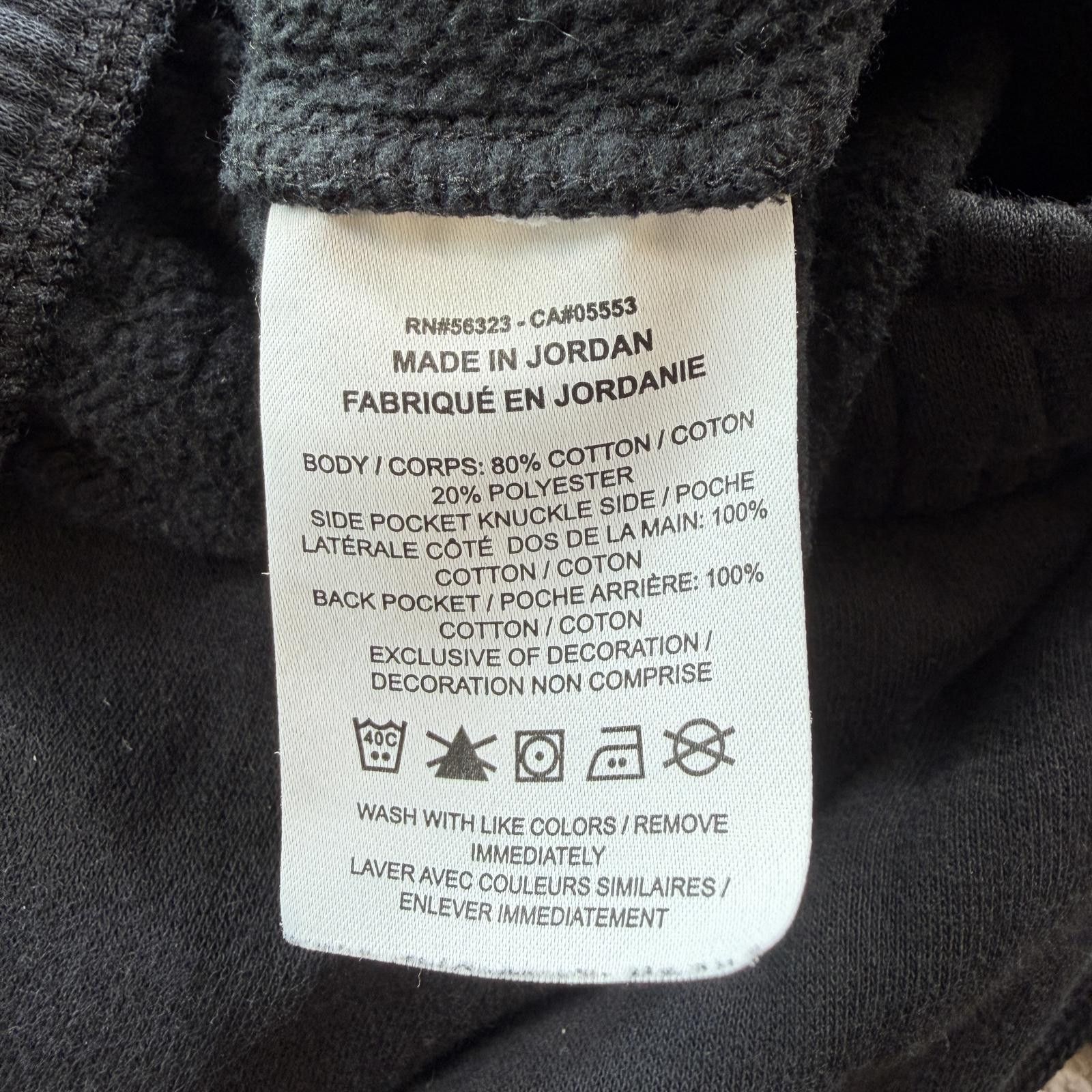 Nike Nike Mens L Jogger Sweatpants Black Fleece Embroidered Logo Size US 34 / EU 50 - 6 Thumbnail