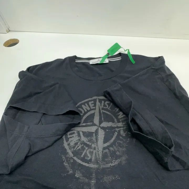 Stone Island Stone Island Black Compass Logo TShirt -2506 Size US XL / EU 56 / 4 - 8 Thumbnail