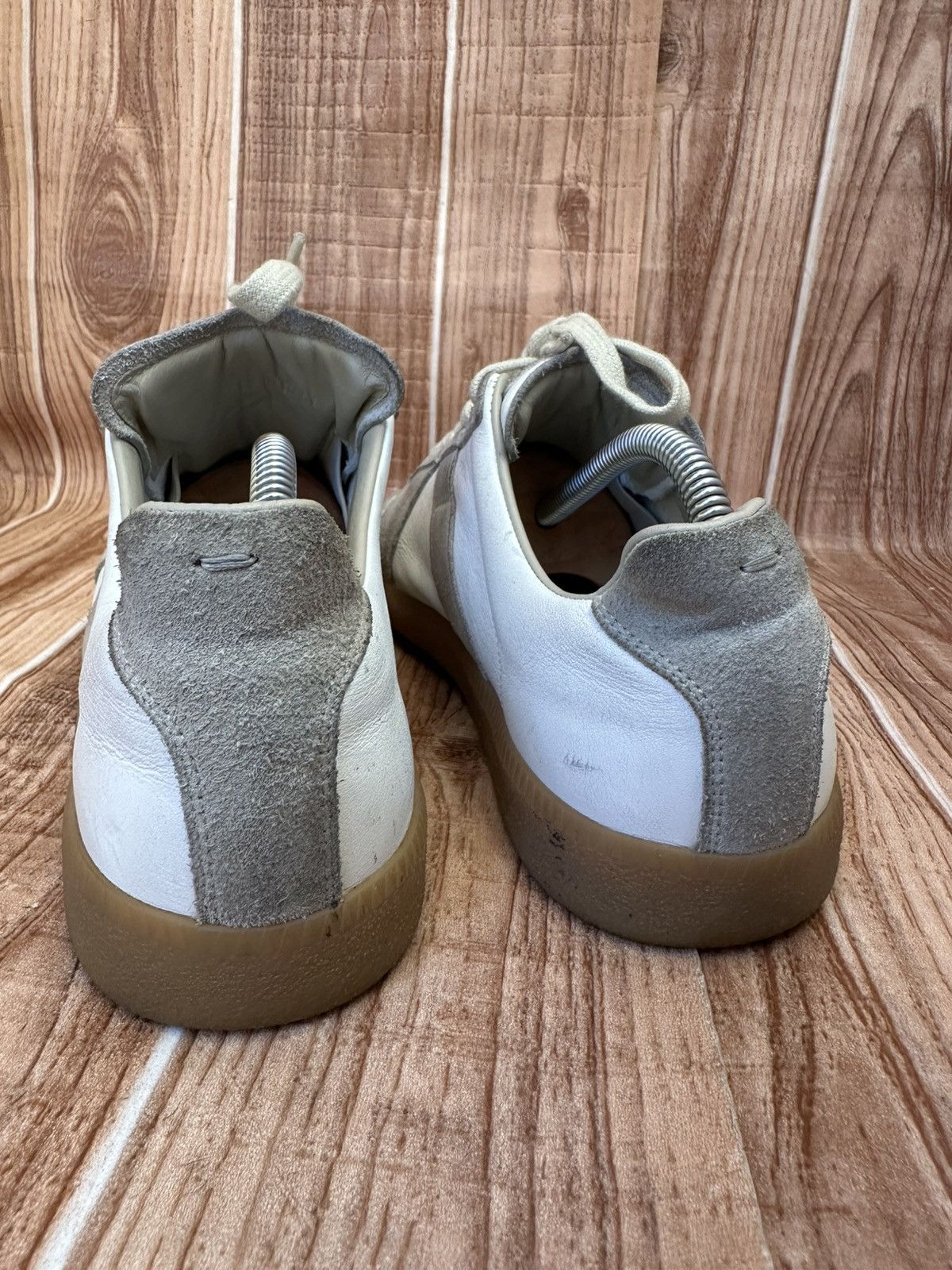 Maison Margiela Maison Margiela Replica GAT Gray/White Low Top Sneakers Size US 7.5 / EU 40-41 - 14 Thumbnail