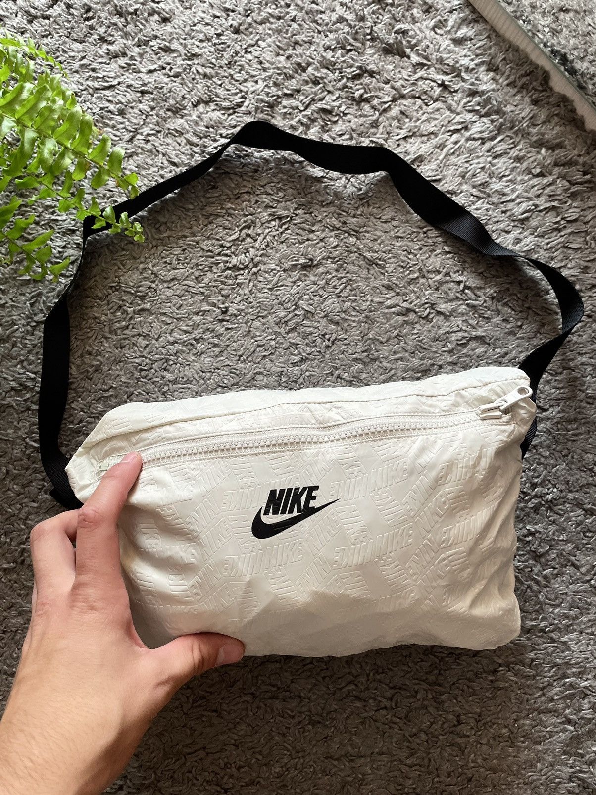 Nike × Vintage Nike Anorak Light Jacket Streetwear Oversize Big Logo Rare Size US L / EU 52-54 / 3 - 9 Thumbnail