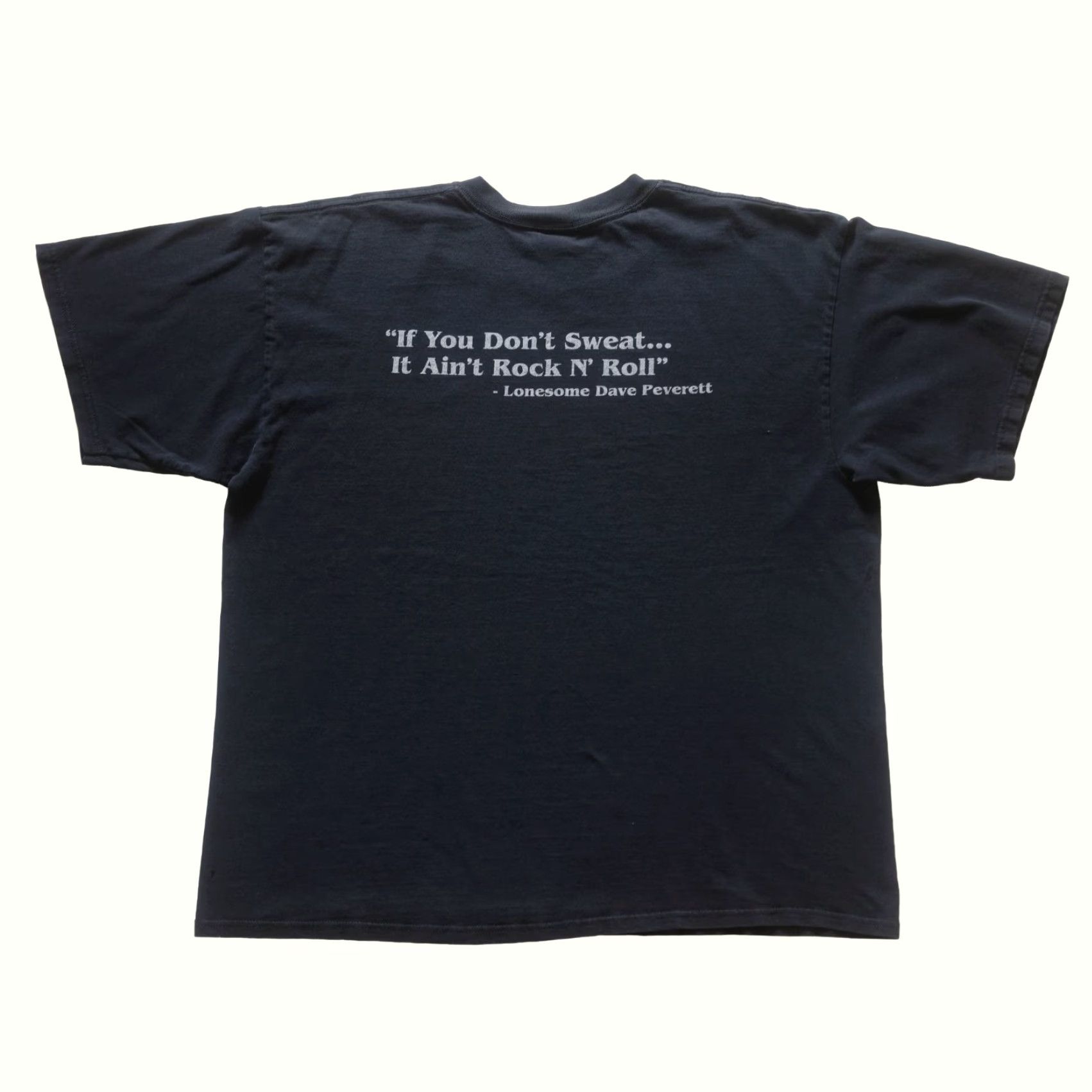 Gildan VINTAGE FOGHAT VTG Y2K 90s MUSIC IT AINT ROCK N ROLL GILDAN GRAPHIC T SHIRT Men XL Black Cotton Crew Neck Short Sleeve MSGS Size US XL / EU 56 / 4 - 3 Thumbnail