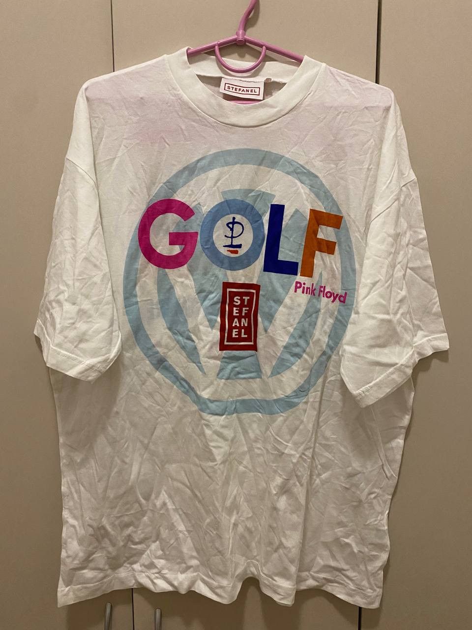 Band Tees × Pink Floyd × Vintage Vintage Pink Floyd 1994 Tour T-Shirt Stefanel Golf Size US XL / EU 56 / 4 - 1 Thumbnail