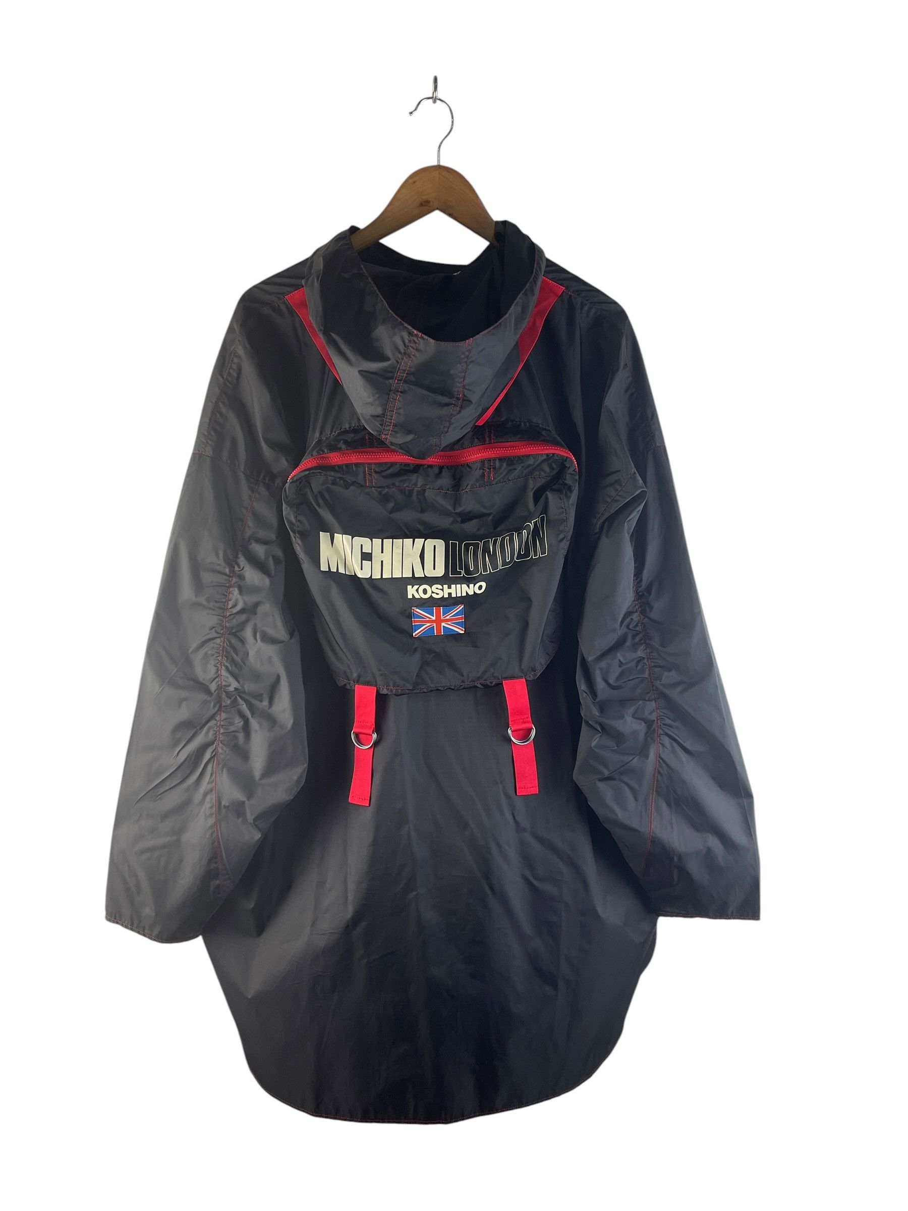 Michiko Koshino London Vintage Michiko London Koshino Packable Anorak Techwear Size US XL / EU 56 / 4 - 1 Thumbnail