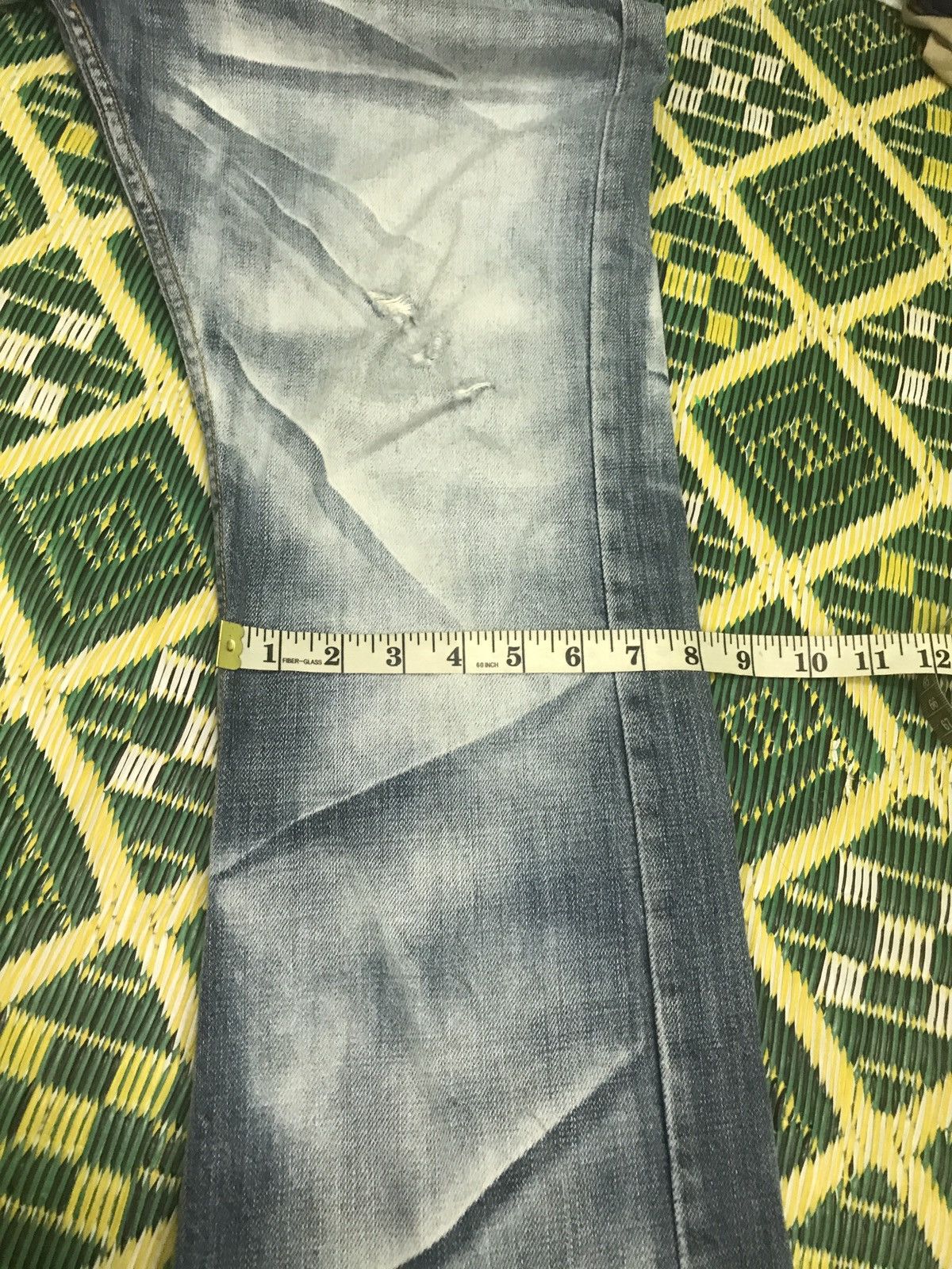 If Six Was Nine × Japanese Brand ‼️‼️distressed gold line APESTEIN very rare Size US 34 / EU 50 - 17 Thumbnail