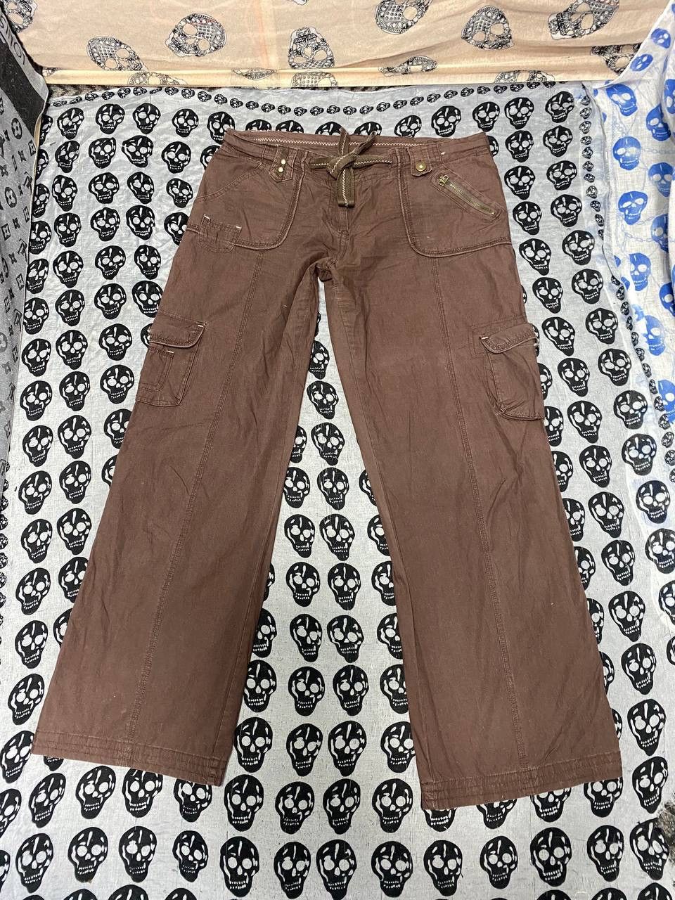 Hysteric Glamour × Japanese Brand Vintage Cargo Distressed Jeans Y2K Patchwork Pants Japanese Size US 32 / EU 48 - 1 Thumbnail