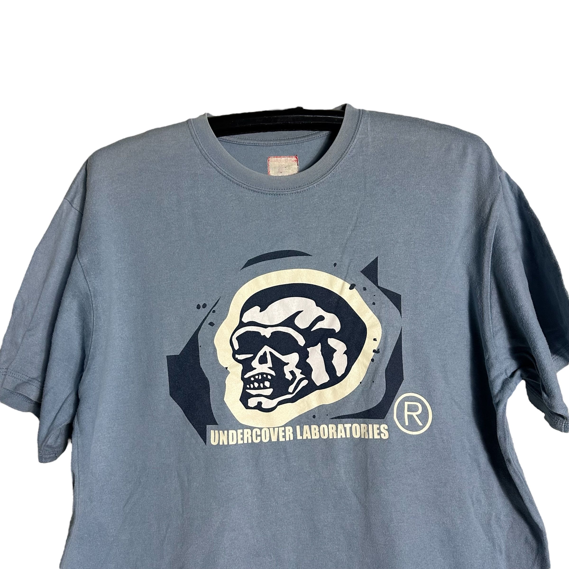 Undercover 🔥RARE🔥Vintage Undercover Laboratories Skulls T-shirt Size US L / EU 52-54 / 3 - 2 Thumbnail
