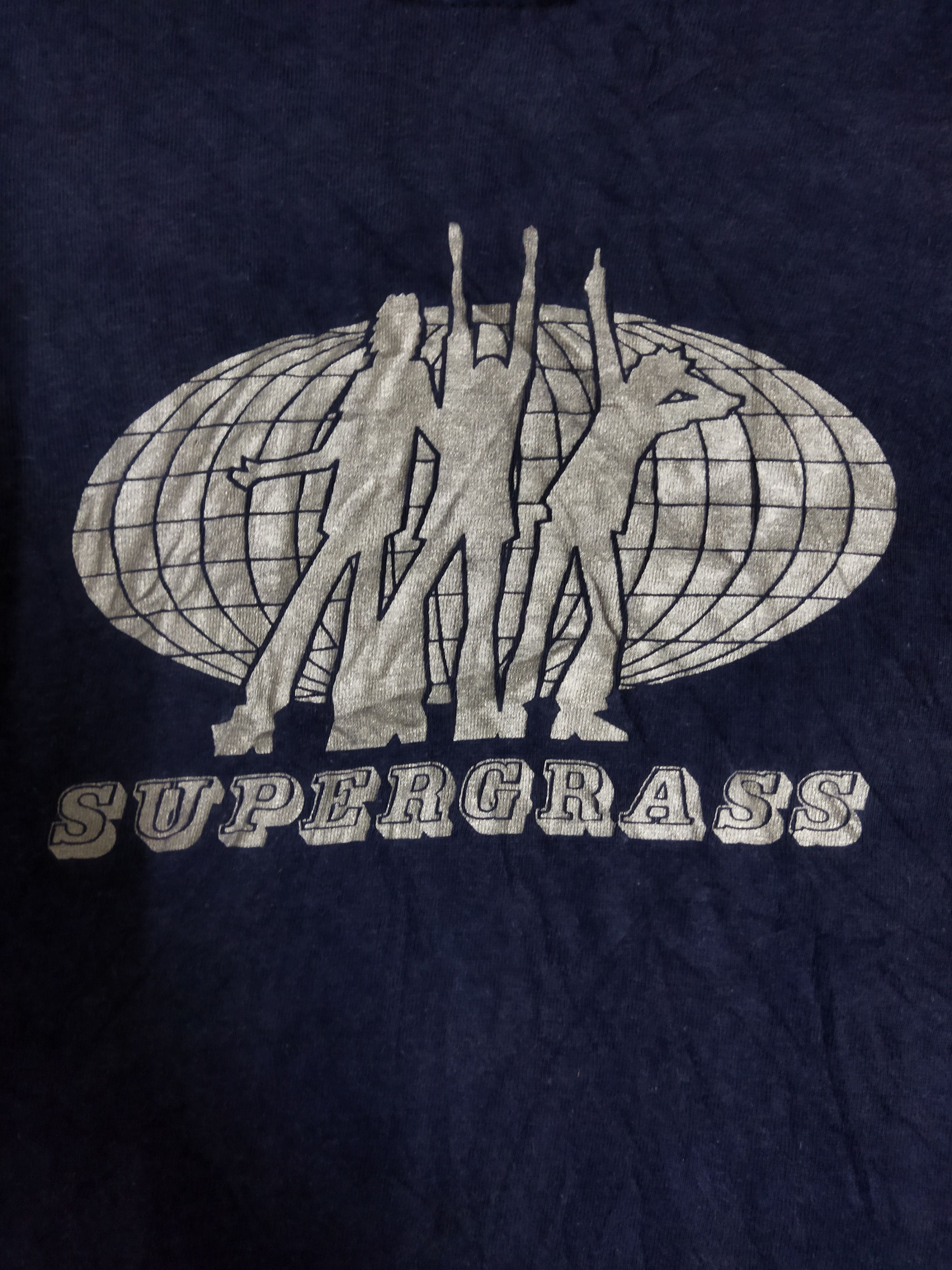 Band Tees Vintage 90s Supergrass Tee Size US L / EU 52-54 / 3 - 2 Thumbnail