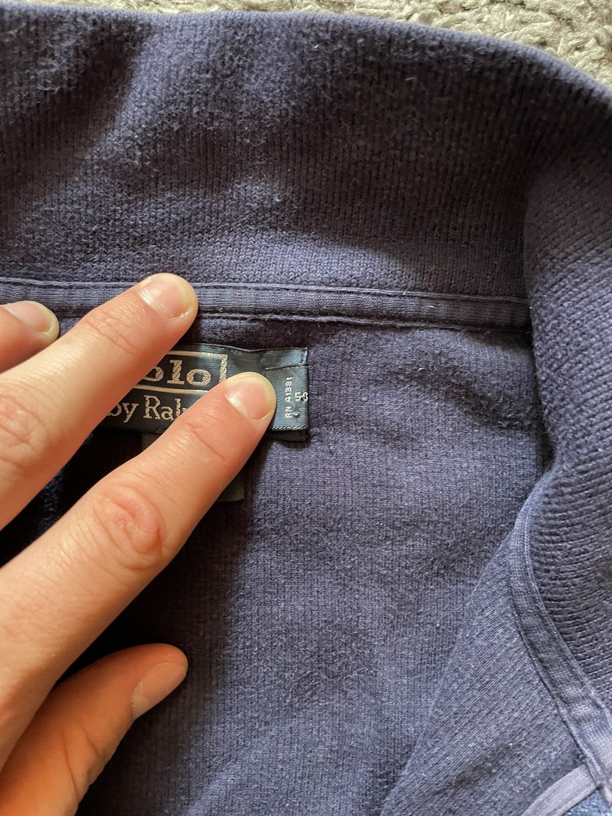 Polo Ralph Lauren × Vintage 00s Polo Ralph Lauren 1/3 Zip Sweater Streetwear Vintage Logo Size US XL / EU 56 / 4 - 11 Thumbnail