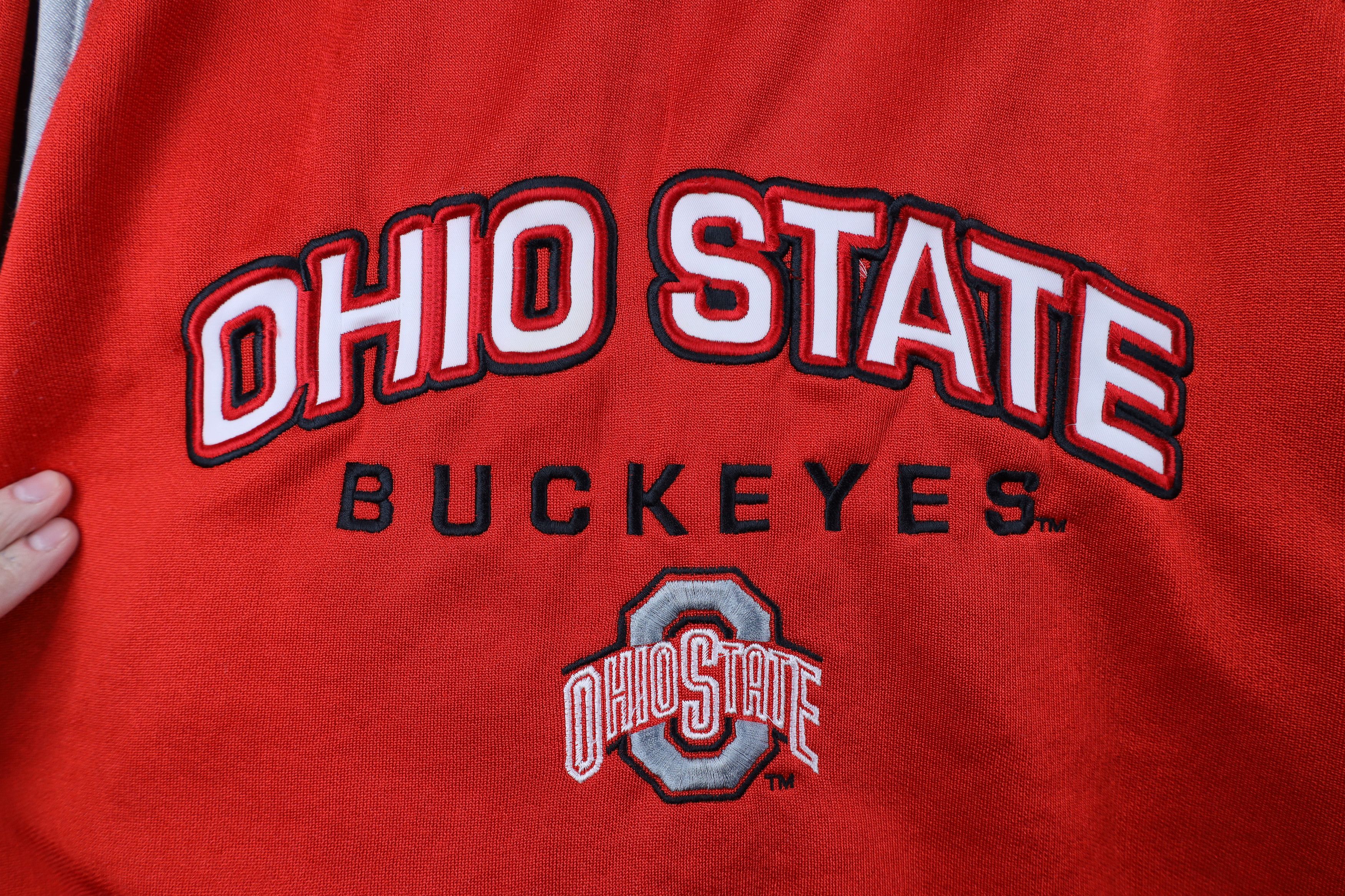 Starter × Vintage Vintage 90s Starter Heavyweight Ohio University Sweatshirt Size US XL / EU 56 / 4 - 5 Thumbnail