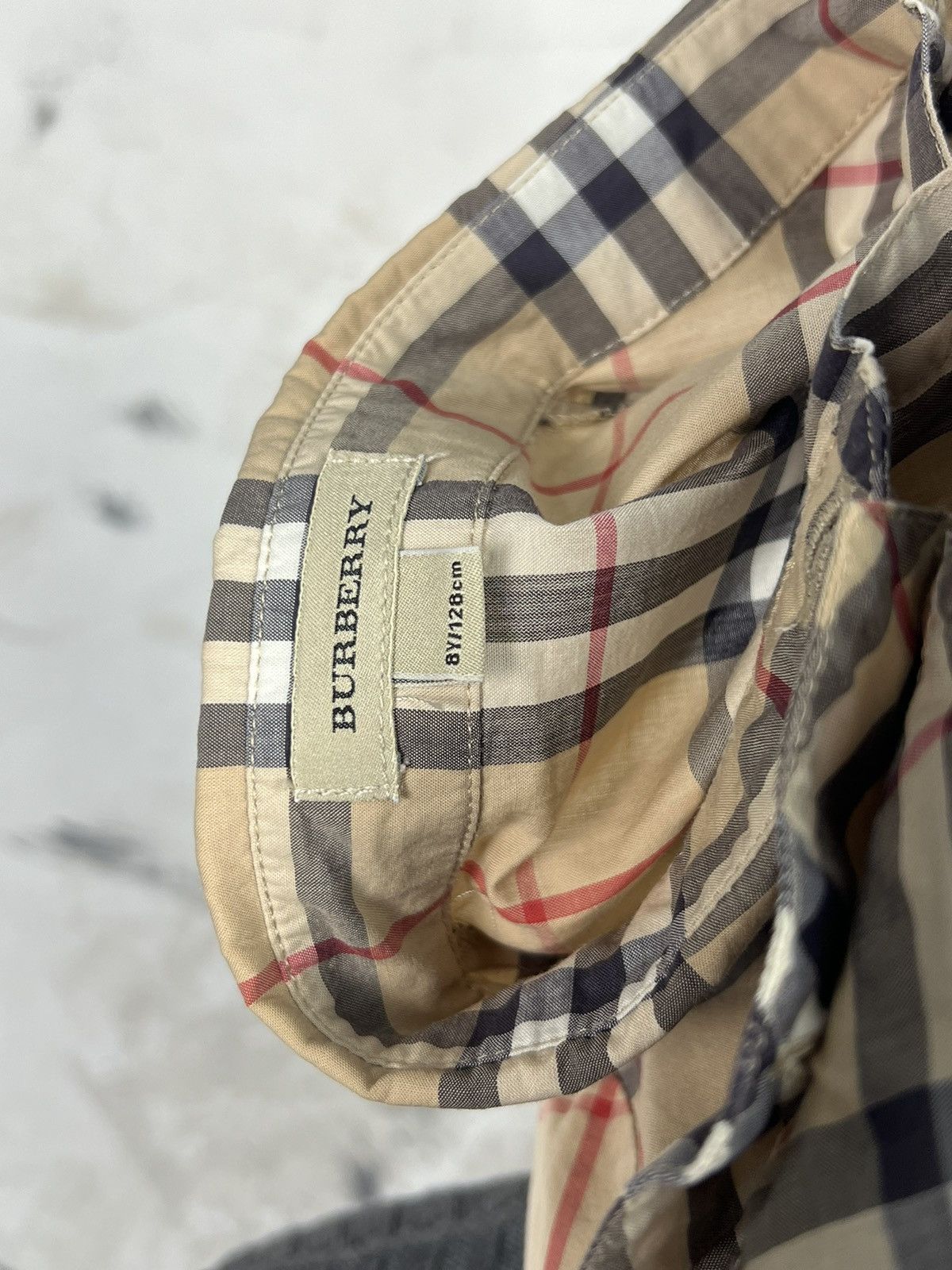Burberry Burberry Kids Nova Check Shirt Dress Size 8Y / 128cm Size XXS / US 00 / IT 34 - 6 Thumbnail