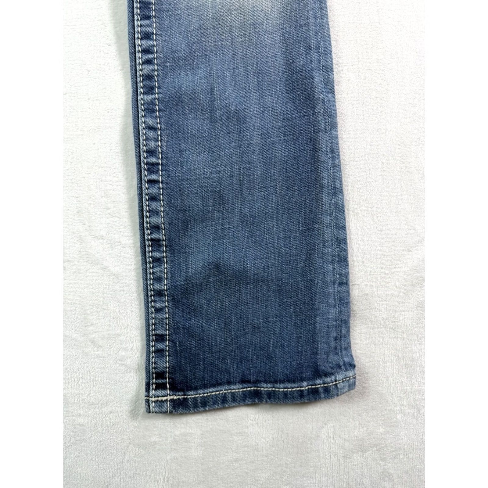 Miss Me Miss Me Jeans Women's Slim Boot Western Bohemian Denim Size 26 Size 26" / US 2 / IT 38 - 4 Thumbnail