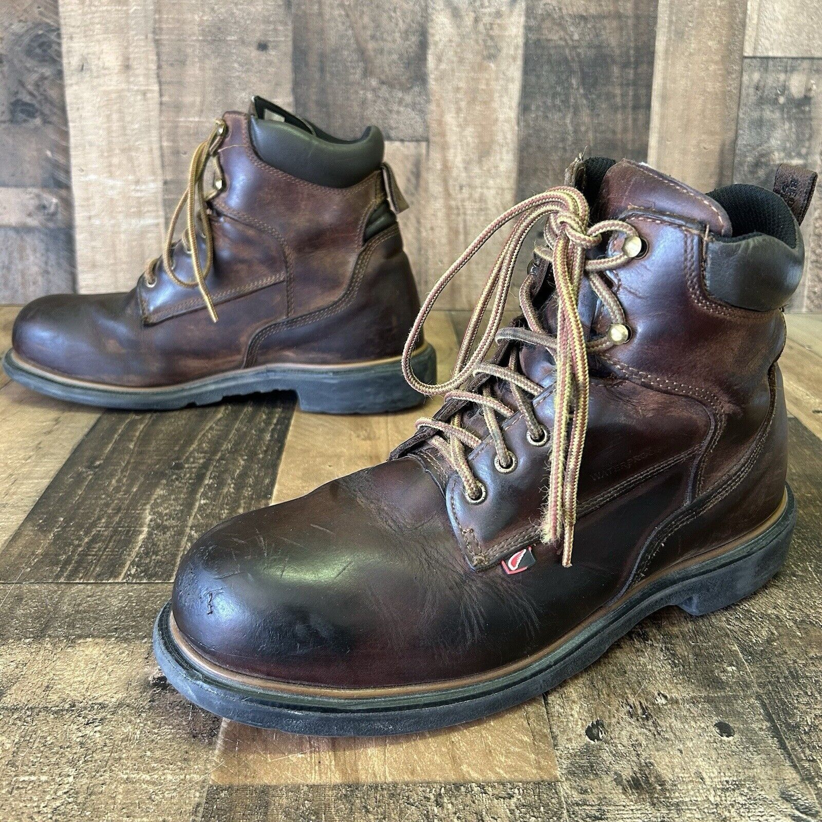 Red Wing Red Wing 4215 Steel Toe Dynaforce Work Boots Mens 11.5 D Size US 11.5 / EU 44-45 - 1 Thumbnail