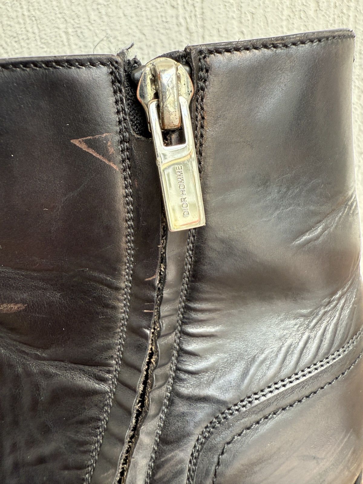 Dior Dior homme zipper ankle boots by kris van assche Size US 8.5 / EU 41-42 - 14 Thumbnail