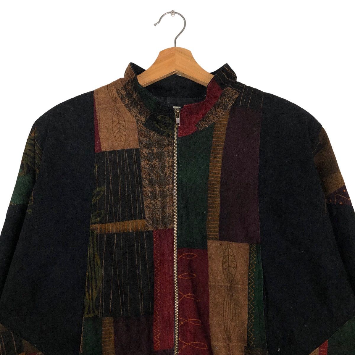 Japanese Brand 🔥Vintage Bomber Jacket Factio Japan Art Patch Work Design Size US M / EU 48-50 / 2 - 3 Thumbnail