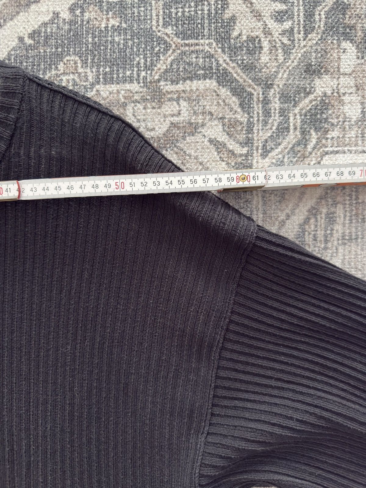 Rick Owens Biker knit sweater Size US XXL / EU 58 / 5 - 10 Thumbnail