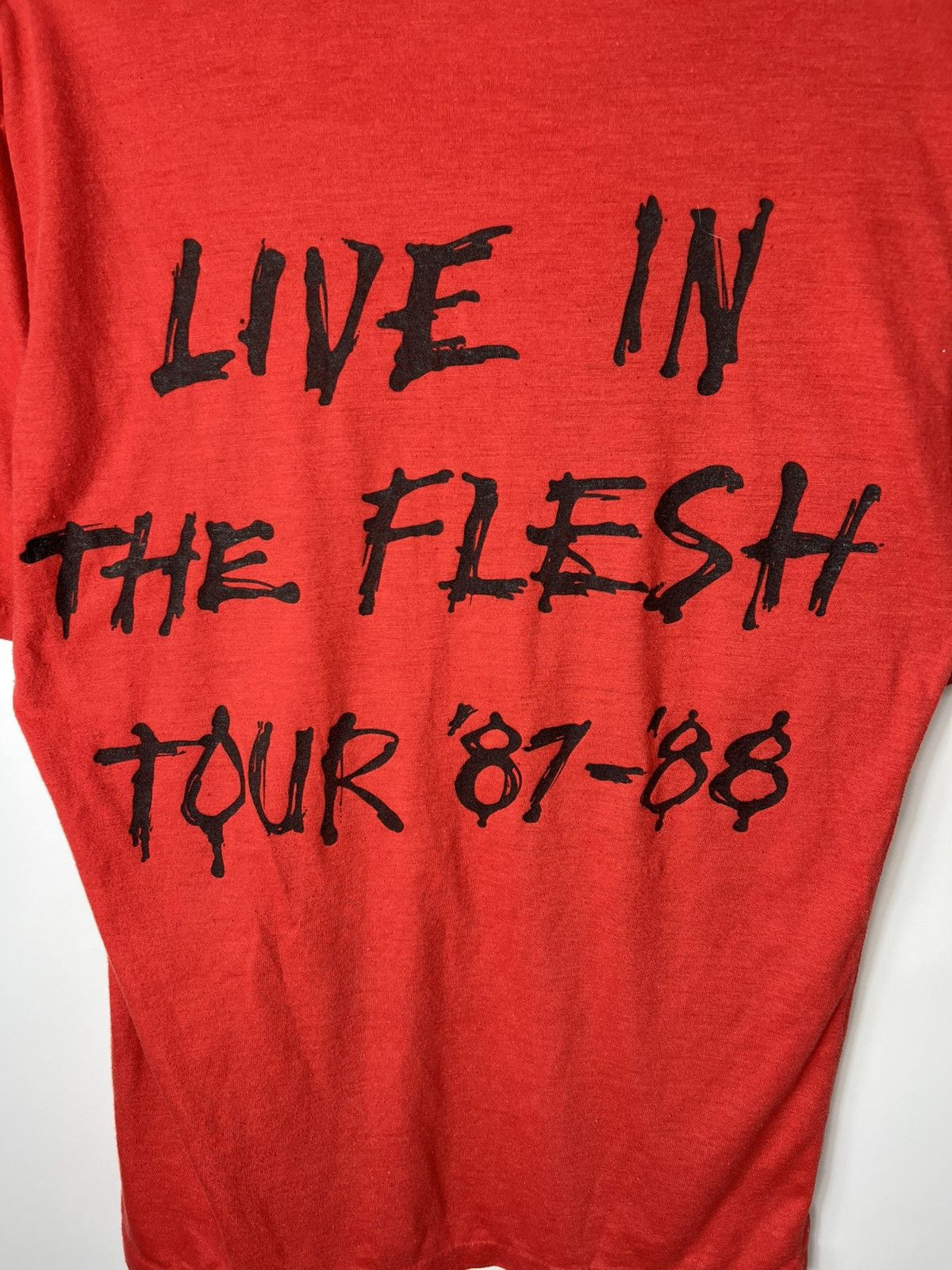Band Tees Vintage streetwear band rock music Alice Cooper 1987 T-shirt Size US L / EU 52-54 / 3 - 8 Thumbnail