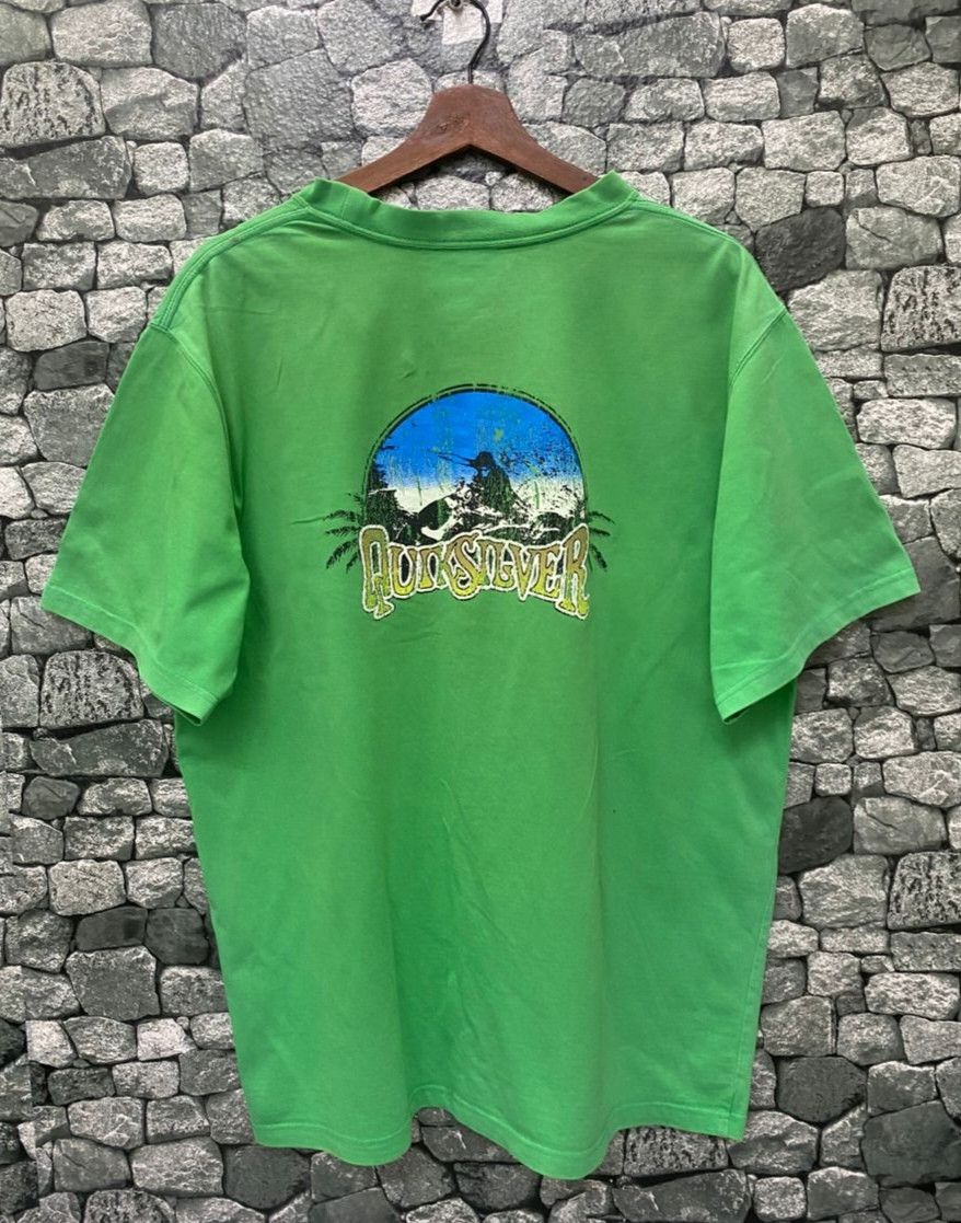 Quiksilver Vintage Quicksilver Surf Tshirt Size US M / EU 48-50 / 2 - 1 Thumbnail