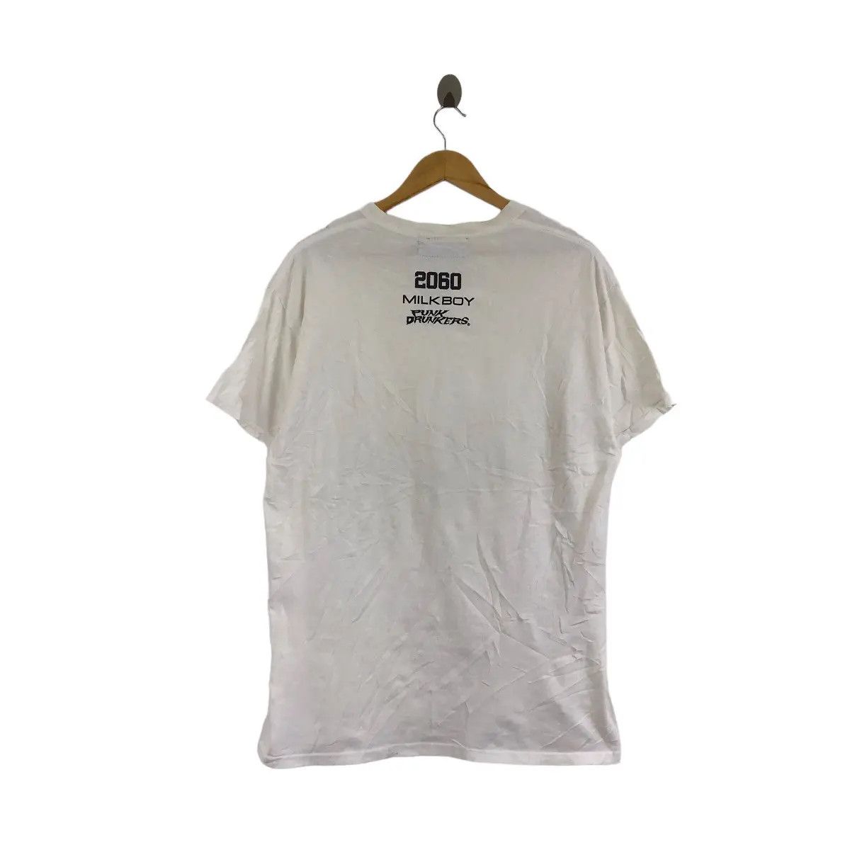 Vintage MILKBOY PUNK DRUNKERS 2060 Art Gallery Tokyo Tee Shirt Size US L / EU 52-54 / 3 - 4 Thumbnail