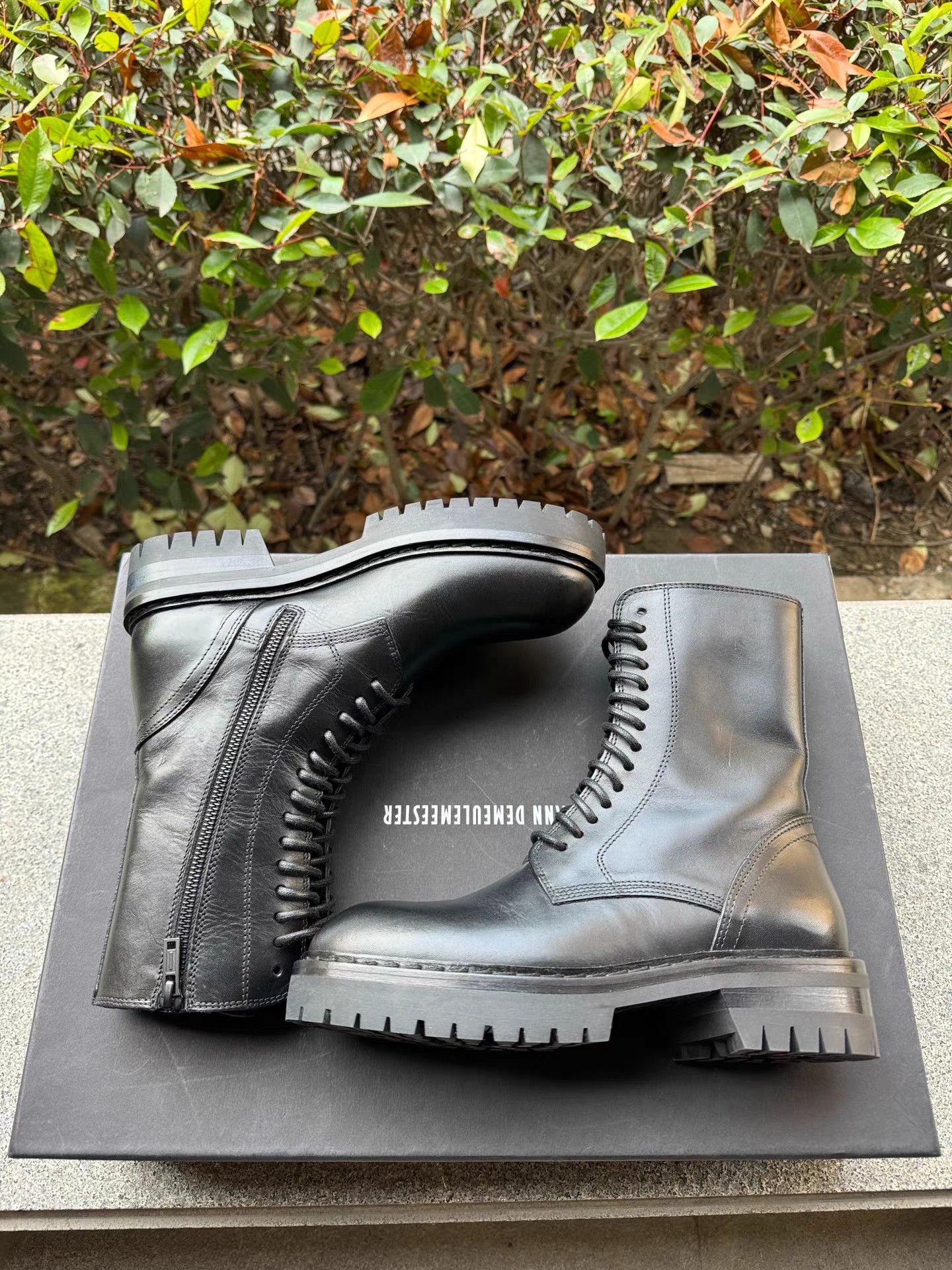 Ann Demeulemeester Ann Demeulemeester Tucson Nero Boots K6 Size US 6.5 / IT 36.5 - 1 Thumbnail