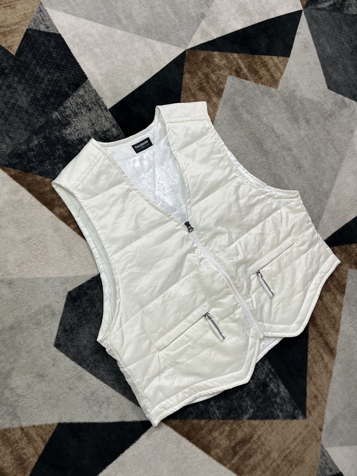 Salomon Grail 90s Salomon Gorpcore Vest Light Puffer Monogram Size US L / EU 52-54 / 3 - 2 Thumbnail