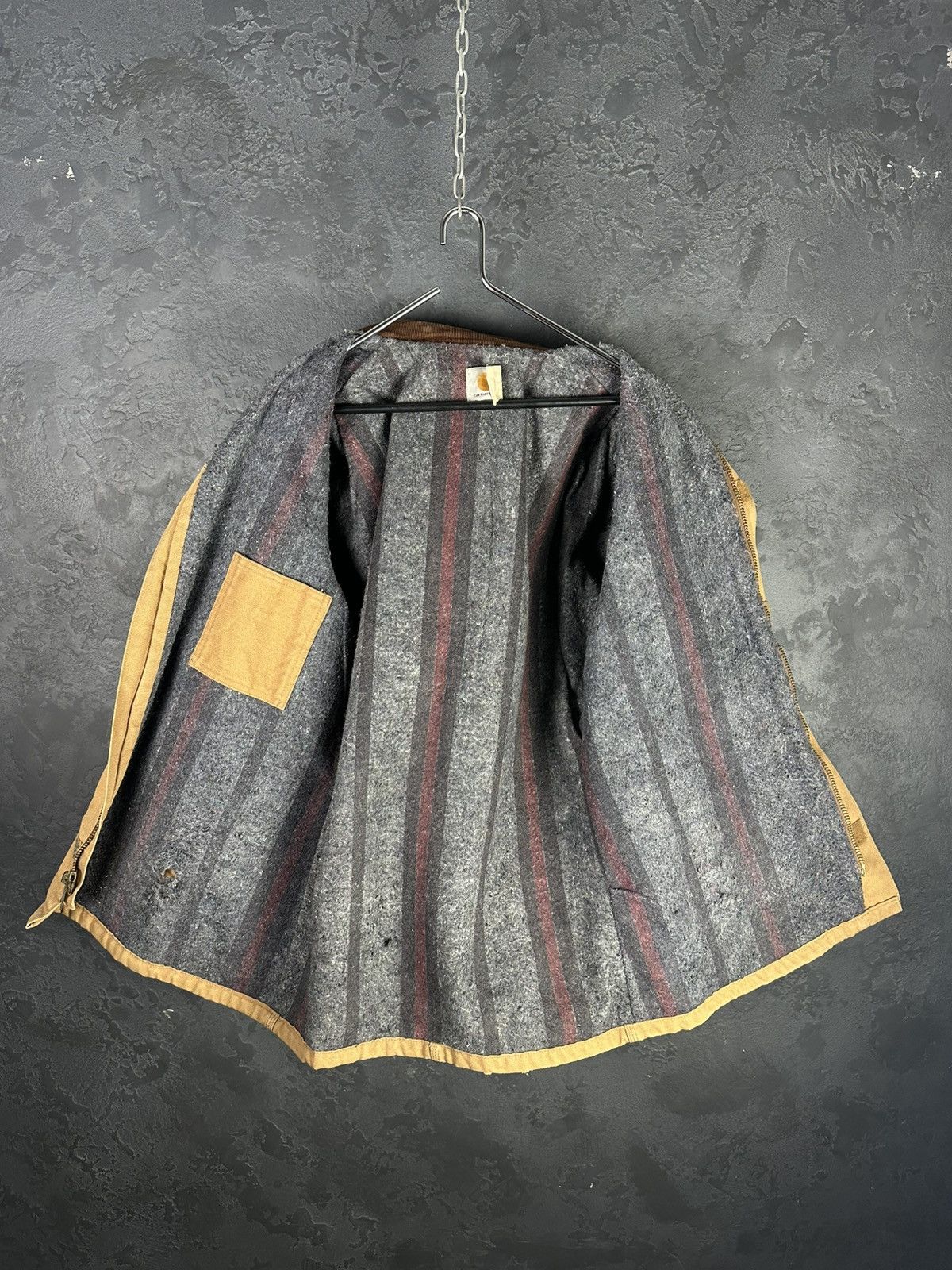 Carhartt × Vintage Rare Design Vintage Carhatt Distressed Jacket 1990s Size US M / EU 48-50 / 2 - 11 Thumbnail