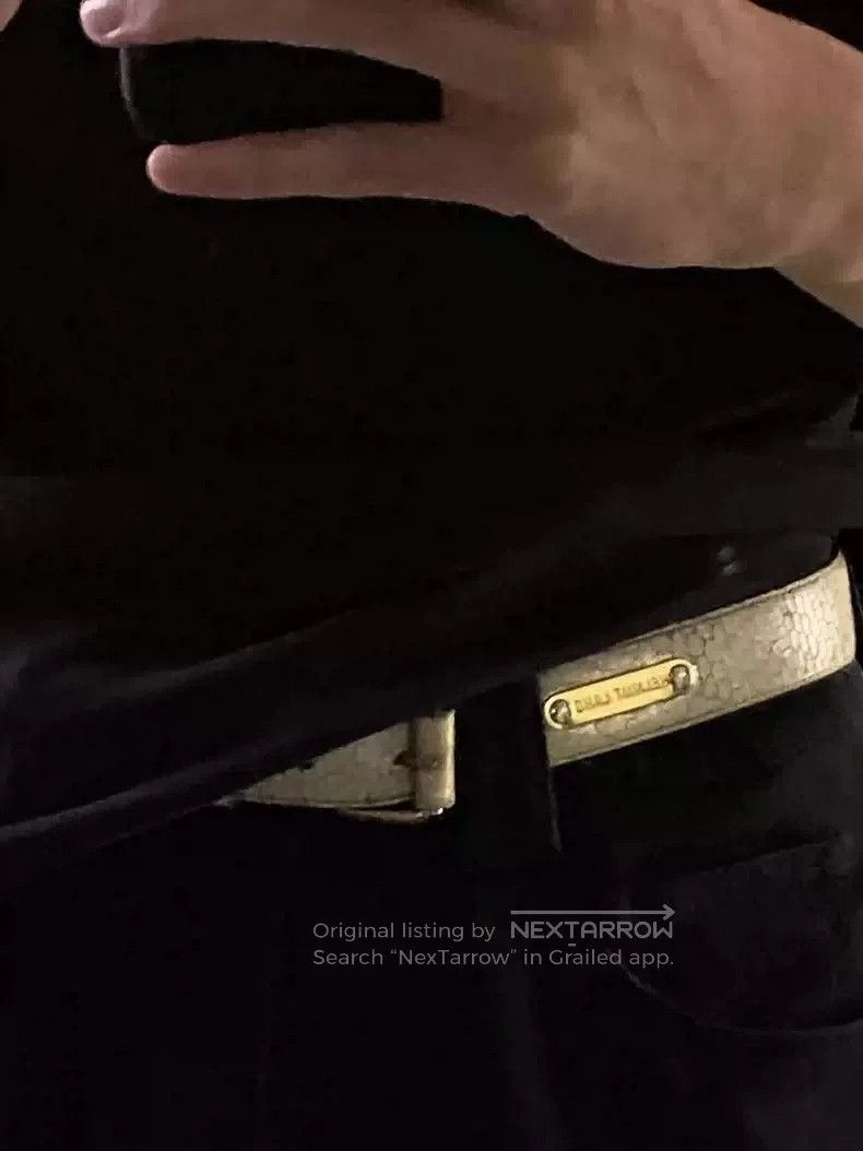 Helmut Lang Helmut Lang Snake belt. Size ONE SIZE - 6 Thumbnail