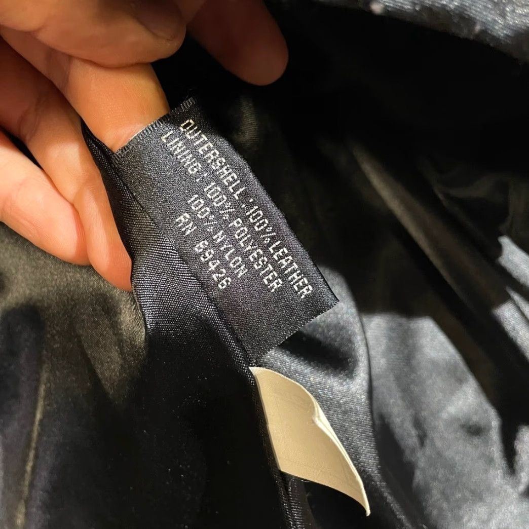 Vintage Wilsons Leather Black Full Zip Leather Thinsulate Jacket Women Size Large L Regular Women Black Full Zip Leather Thinsulate Jacket Size L / US 10 / IT 46 - 5 Thumbnail