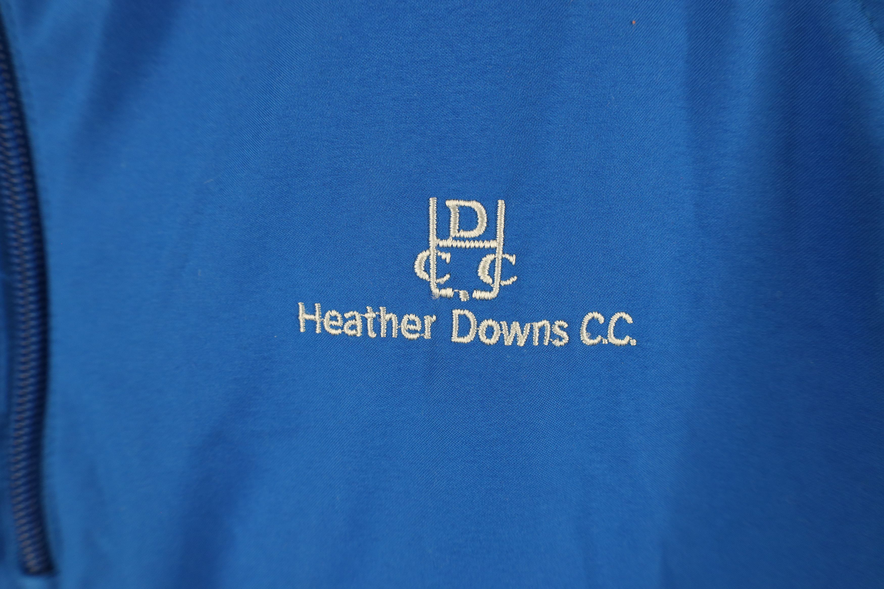 Vintage Callaway Golf Downs CC Half Zip Pullover Jacket Royal Blue Size US XXL / EU 58 / 5 - 4 Thumbnail