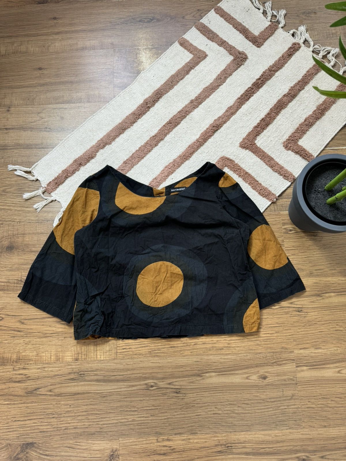 Marimekko VINTAGE MARIMEKKO AVANT GARDE BLOUSE Size XS / US 0-2 / IT 36-38 - 1 Thumbnail
