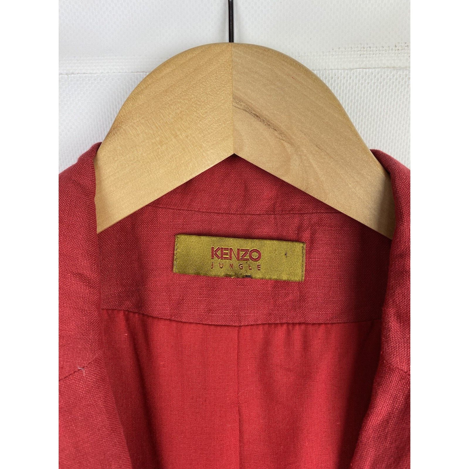 Kenzo Kenzo Jungle vintage ladies linen blazer jacket size ~ 38 Size M / US 6-8 / IT 42-44 - 15 Thumbnail