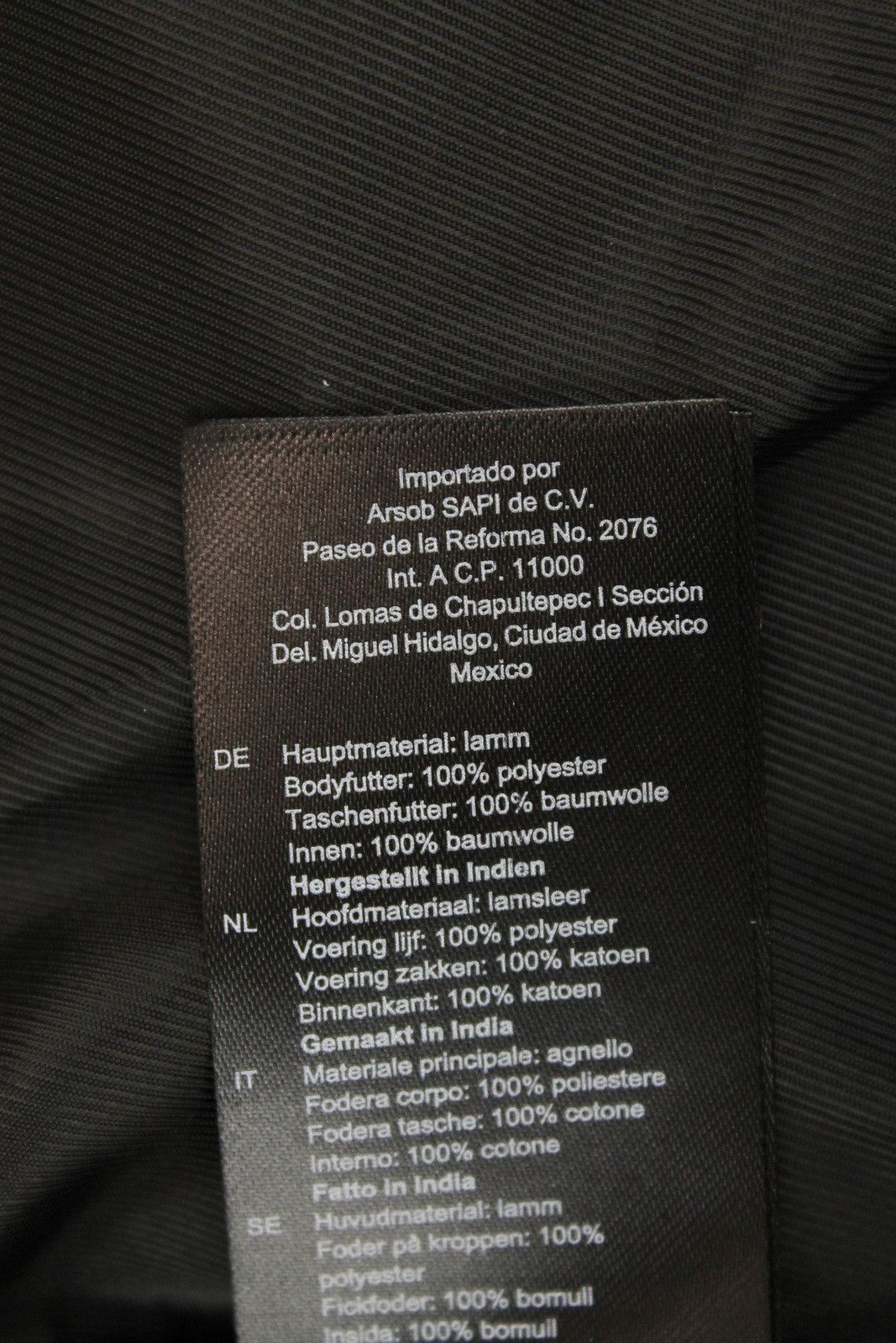Sandro SANDRO Jacket Women XS Lamb Leather Biker Full Zip Lined Size XS / US 0-2 / IT 36-38 - 10 Thumbnail