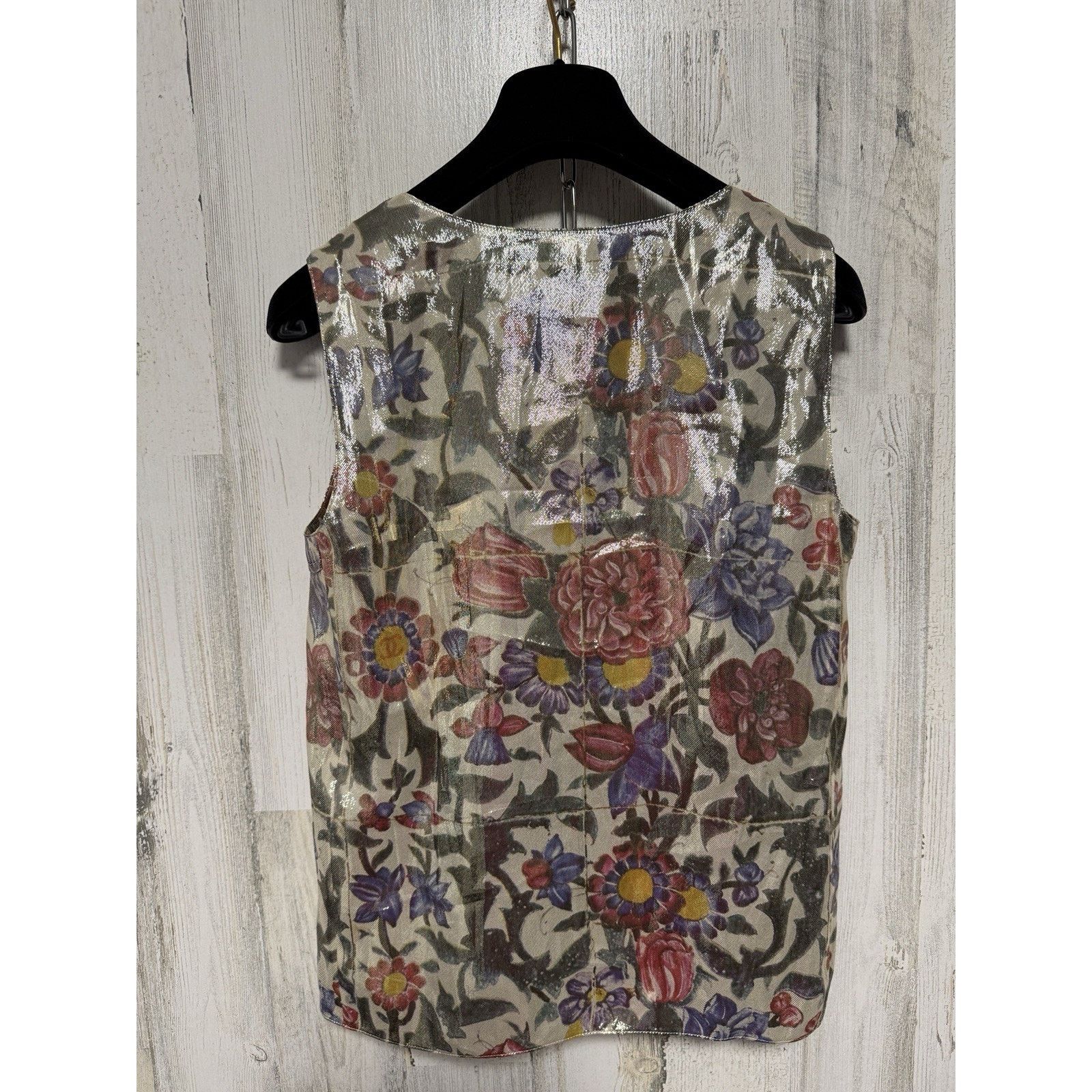 Chanel NWT CHANEL Silk Blouse 2015 Collection Karl Lagerfeld Size S / US 4 / IT 40 - 8 Thumbnail