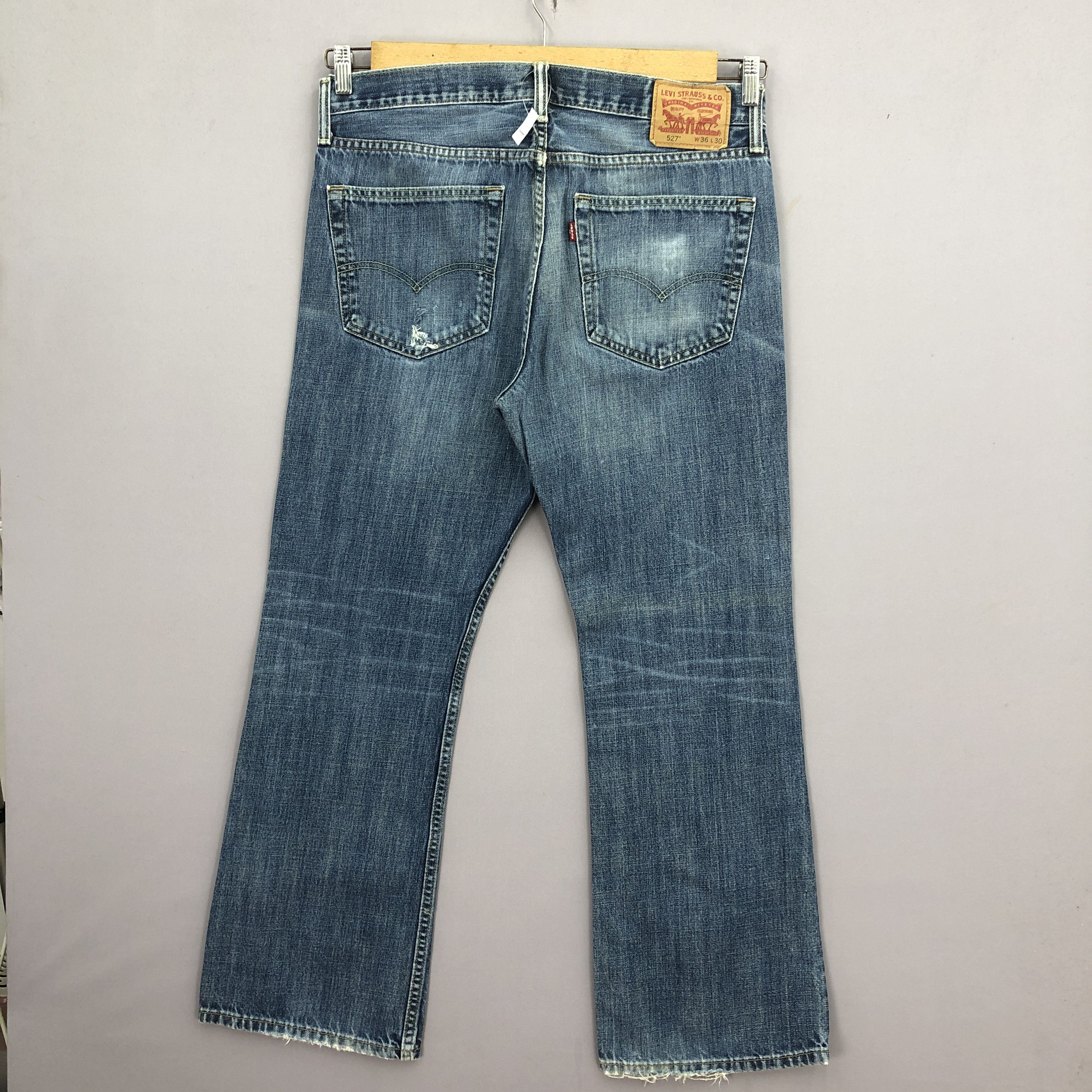 Levi's × Vintage Vintage Levis 527 Flare Jeans Wide Leg Bootcut Denim BS47138 Size US 26 / EU 42 - 2 Thumbnail