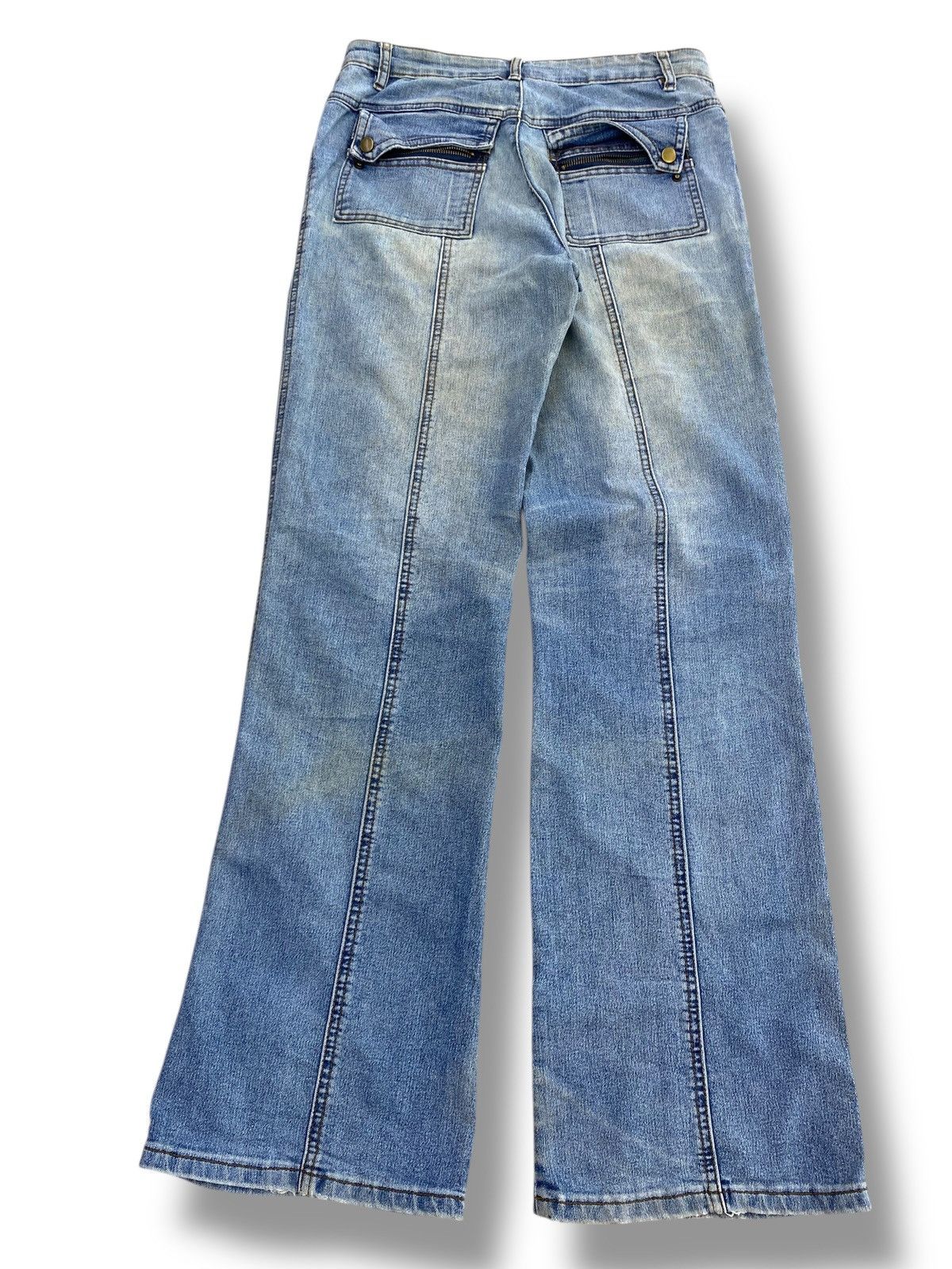 Japanese Brand Japanese Brand Bush Pant Style Flare Jeans Size US 27 - 3 Thumbnail