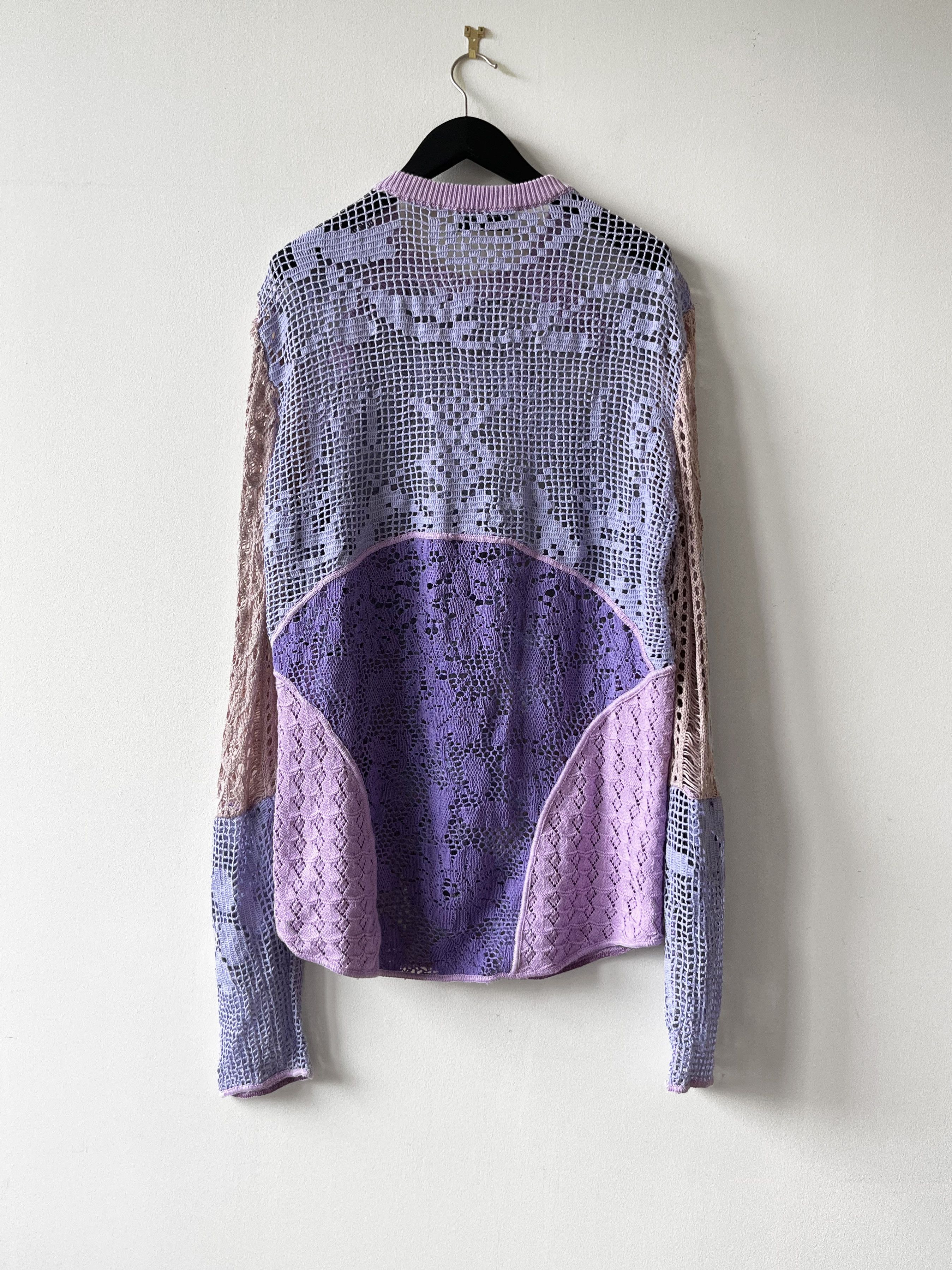 Marine Serre Marine Serre upcycled crochet knit sweater Size US M / EU 48-50 / 2 - 2 Thumbnail