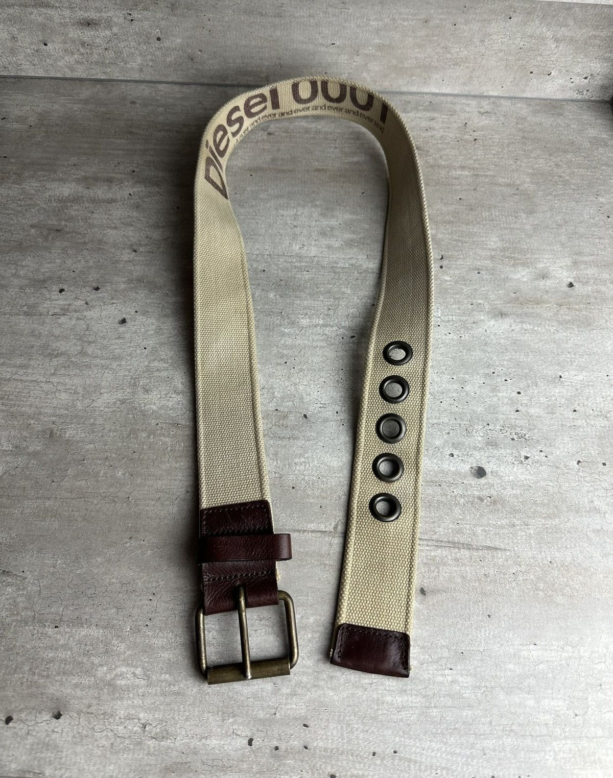 Diesel Vintage belt Diesel ever end ever Size 38 - 3 Thumbnail
