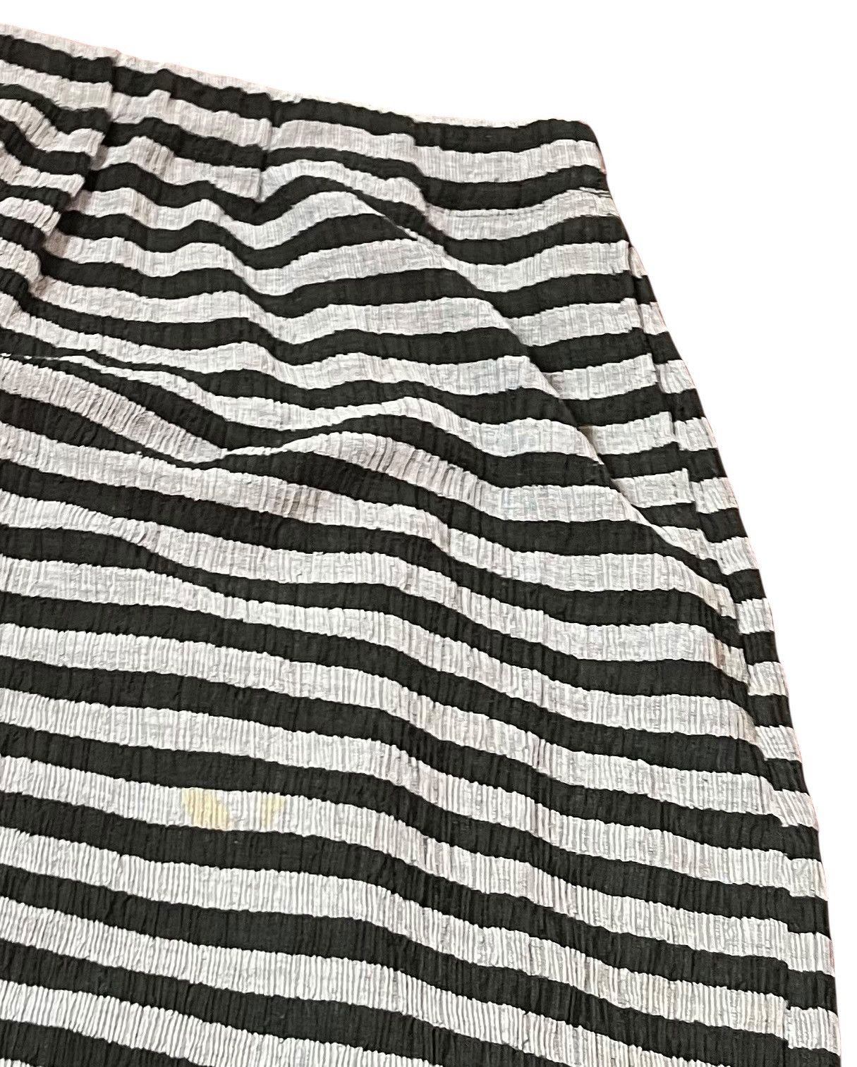 Issey Miyake TAX FREE 🇺🇸 issey miyake plantation striped pleats skirt Size 25" / US 0 / IT 36 - 5 Thumbnail