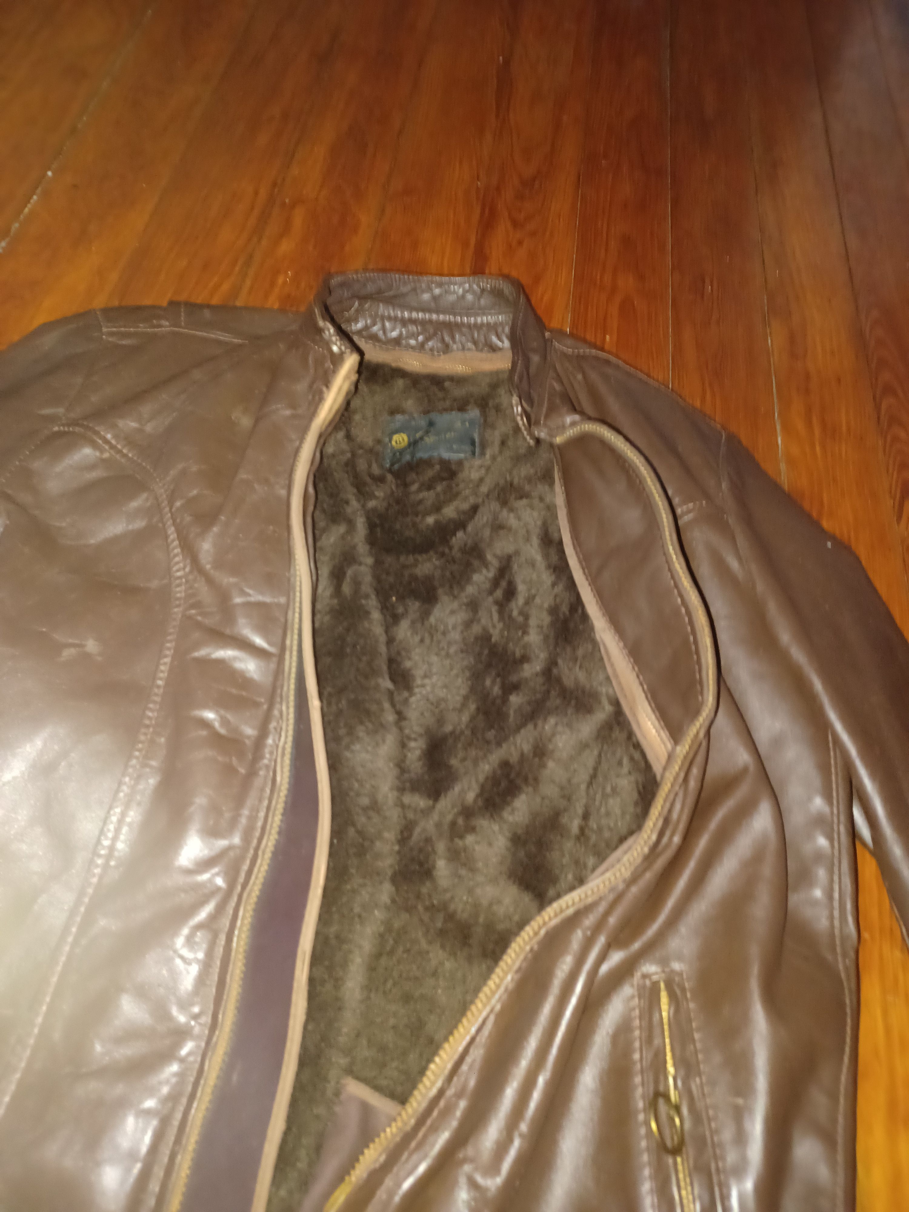 Brooks 1960 to 1970 Brooks leather sportswear motorcycle jacket Size US S / EU 44-46 / 1 - 1 Thumbnail