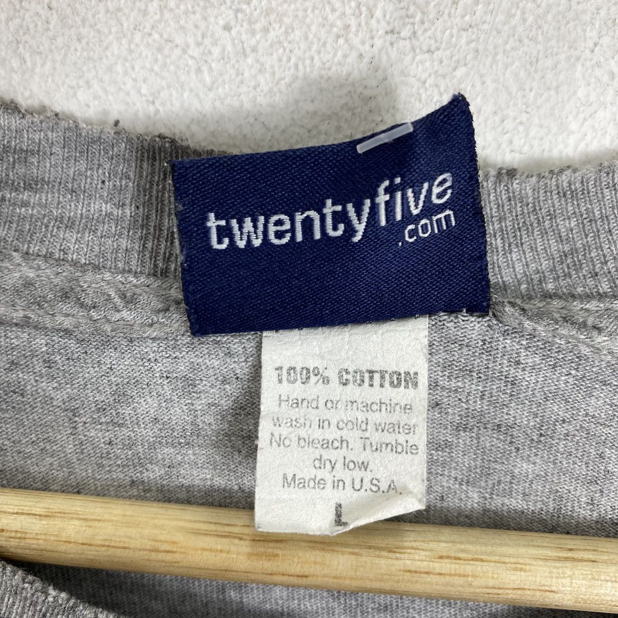 Vintage Vintage Twentyfive 025 Logo Graphic T-Shirt L Madein USA 90s Size US L / EU 52-54 / 3 - 7 Thumbnail